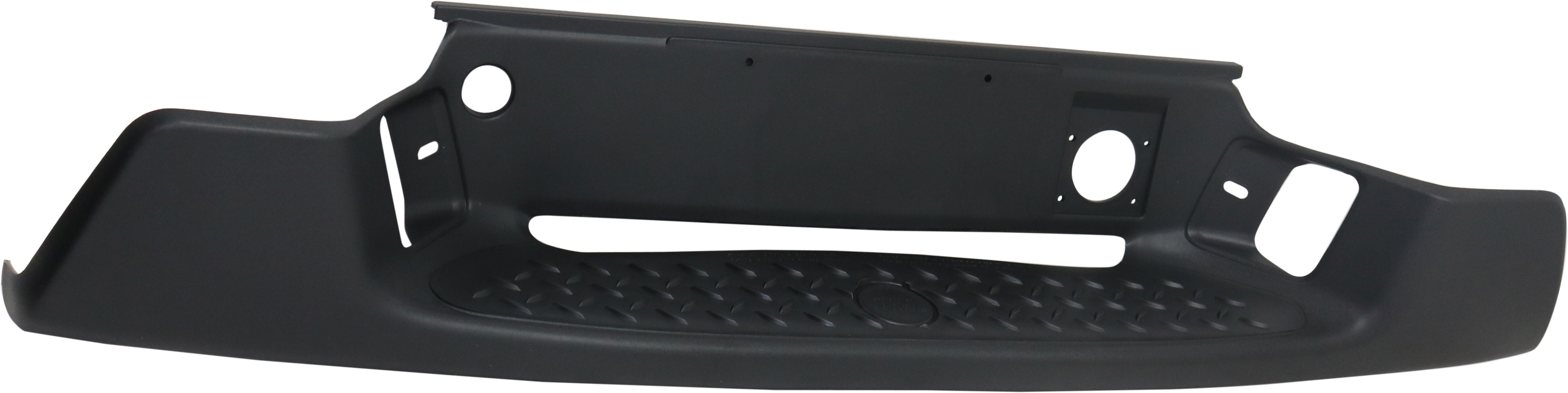 AM CANYON COLORADO 08-12 REAR BUMPER STEP PAD Center All Cab Types w o Xtreme Edition Pkg w Towing Pkg SKU RC76490010 Partslink GM1191132 OEM 15886443