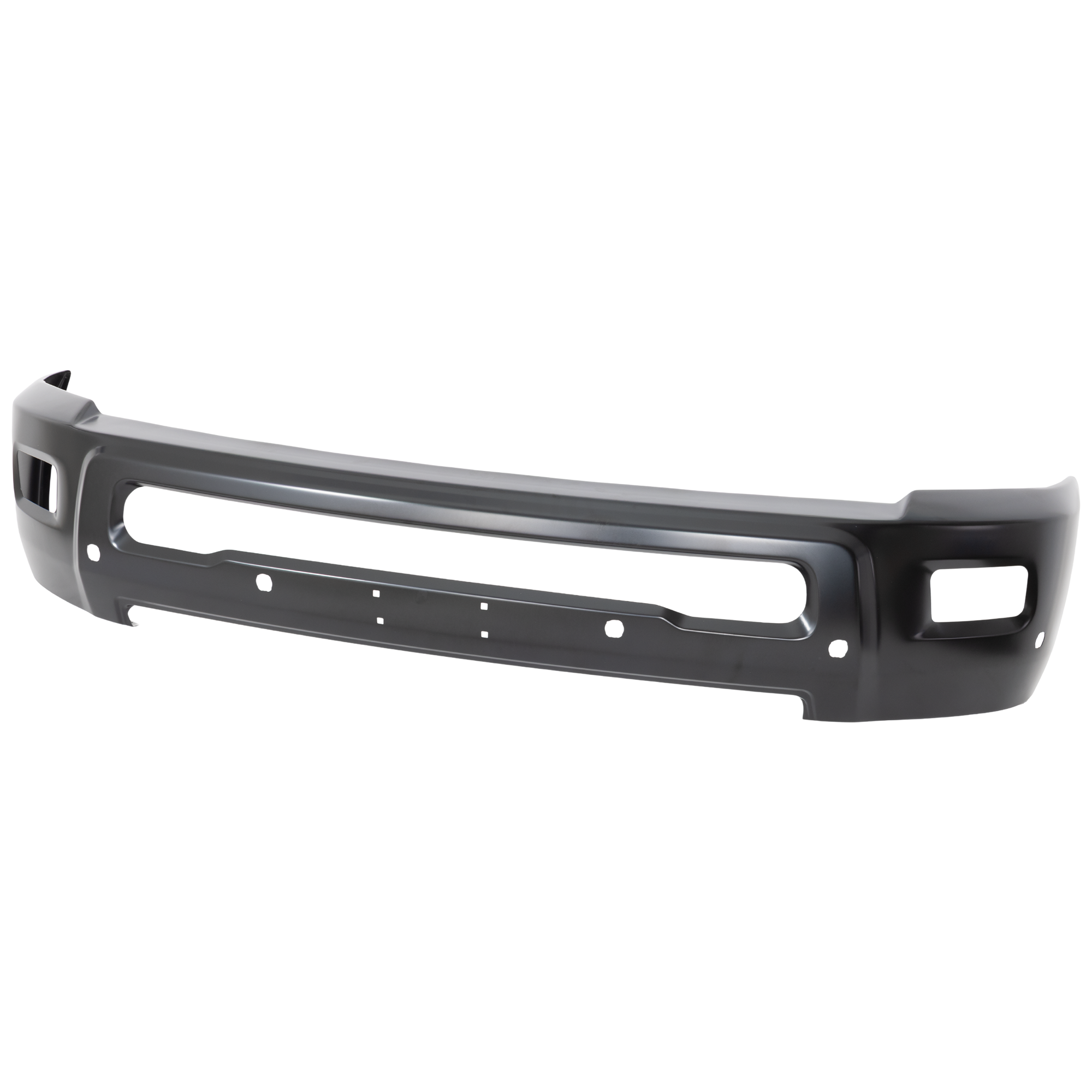 AM RAM 2500-3500 PICK UP 16-18 FRONT BUMPER Primed w Fog Light Holes w Parking Aid Sensor Holes SKU RD01010005 Partslink CH1002404 OEM 5XQ57TZZAA