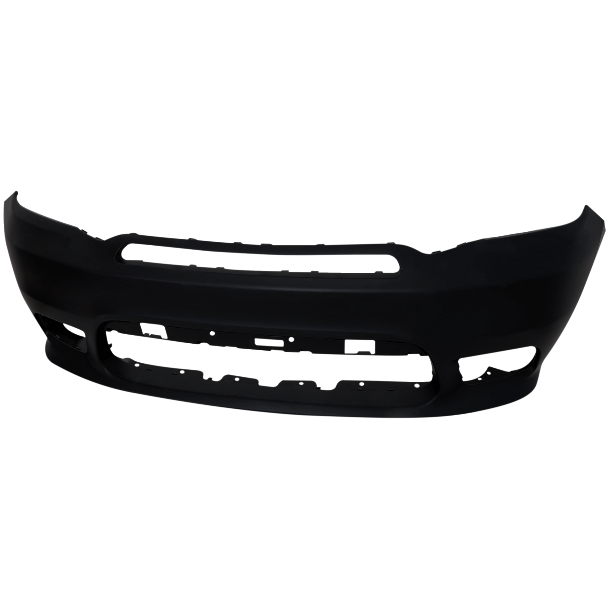 AM DURANGO 18-20 FRONT BUMPER COVER Primed 19-20 GT R T SRT Models w o Park Assist Sensor Holes SKU RD01030005P Partslink CH1000A37 OEM 6RP39TZZAA