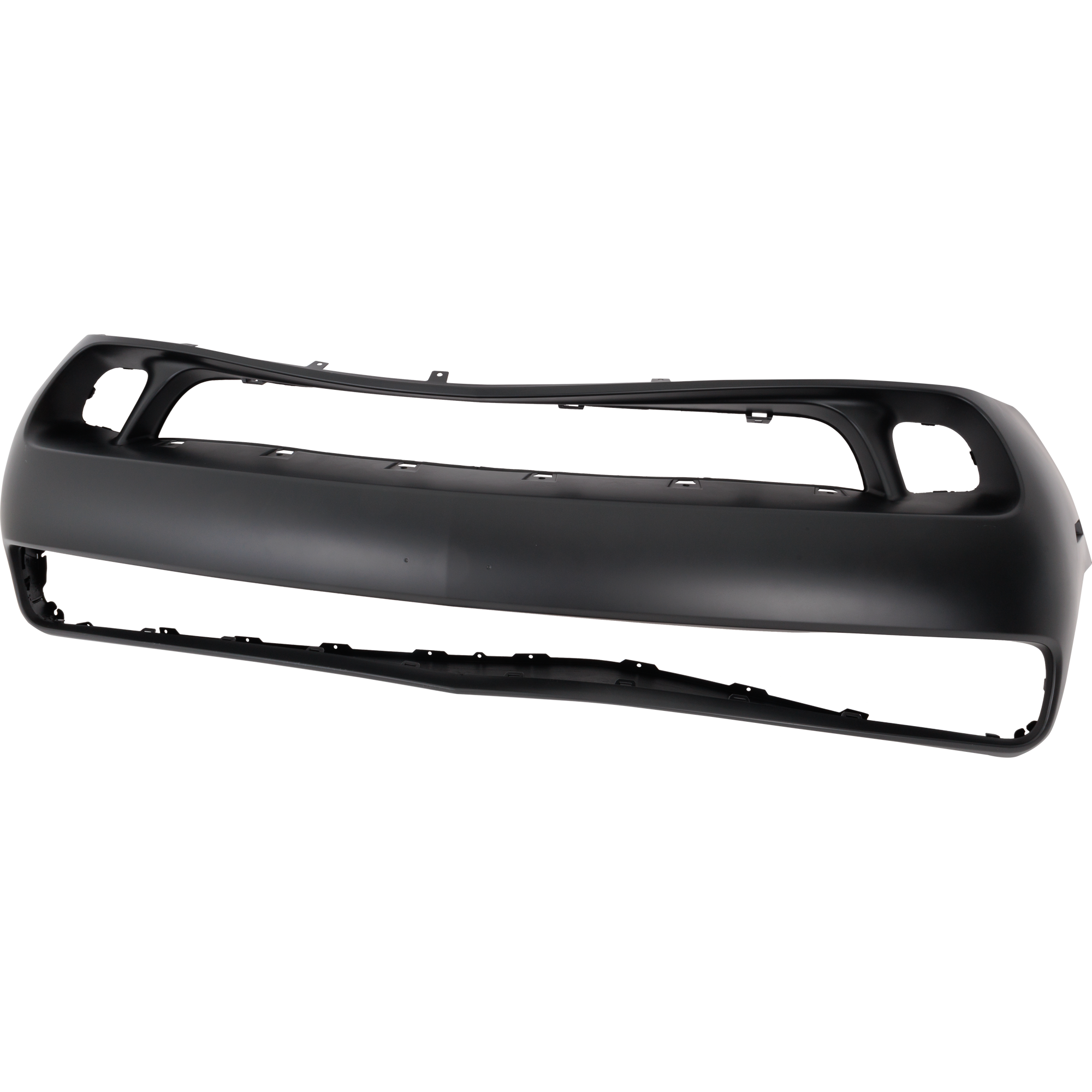 AM CHALLENGER 15-23 FRONT BUMPER COVER Primed w o Wide Body Option Fog Lamp Holes and Fender Flares SRT Hellcat SRT Hellcat Redeye R T Scat Pack Models CAPA SKU RD01030013PQ Partslink CH1000A25C OEM 68258731AC