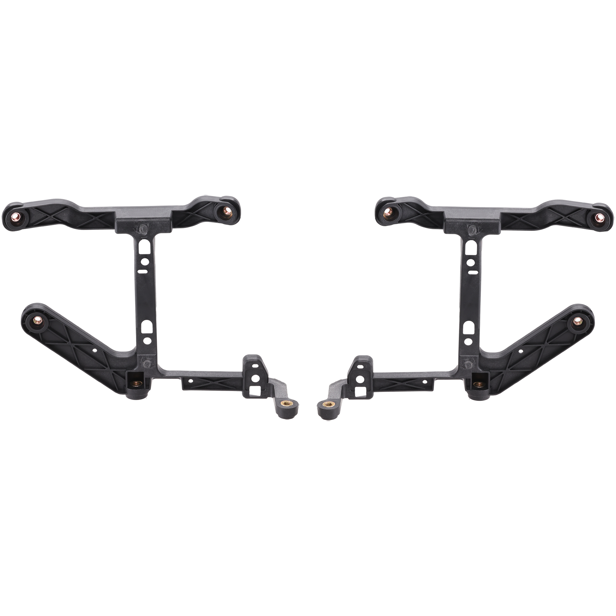 AM RAM 1500-13-18 FRONT BUMPER BRACKET RH AND LH Mounting Bracket Kit 2 Piece Bumper Type Includes 19-24-1500 Classic SKU RD01370004 Partslink CH1061108 OEM 68232454AA
