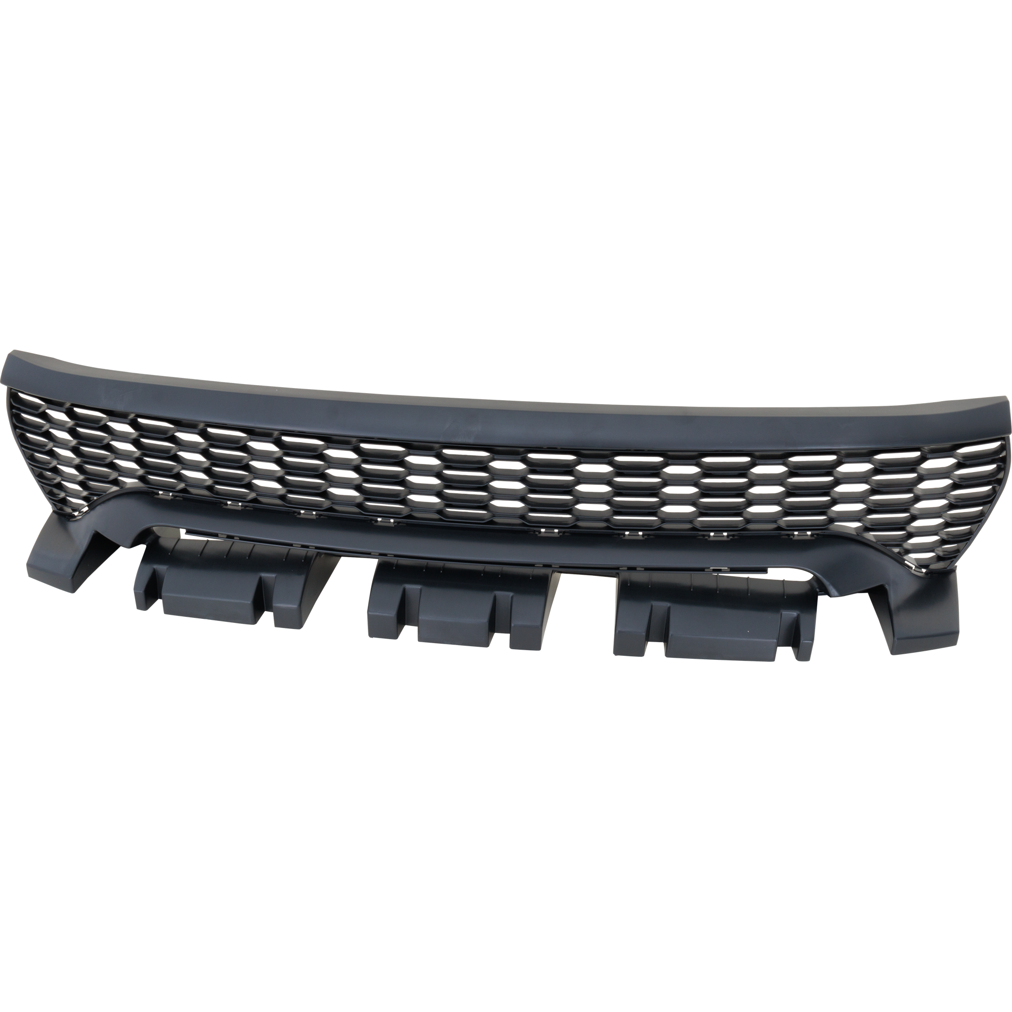 AM CHARGER 20-23 GRILLE Textured Black Shell and Insert w Hood Scoop w Wide Body Option w o Air Ducts SKU RD07010031 Partslink CH1036176 OEM 68422116AC