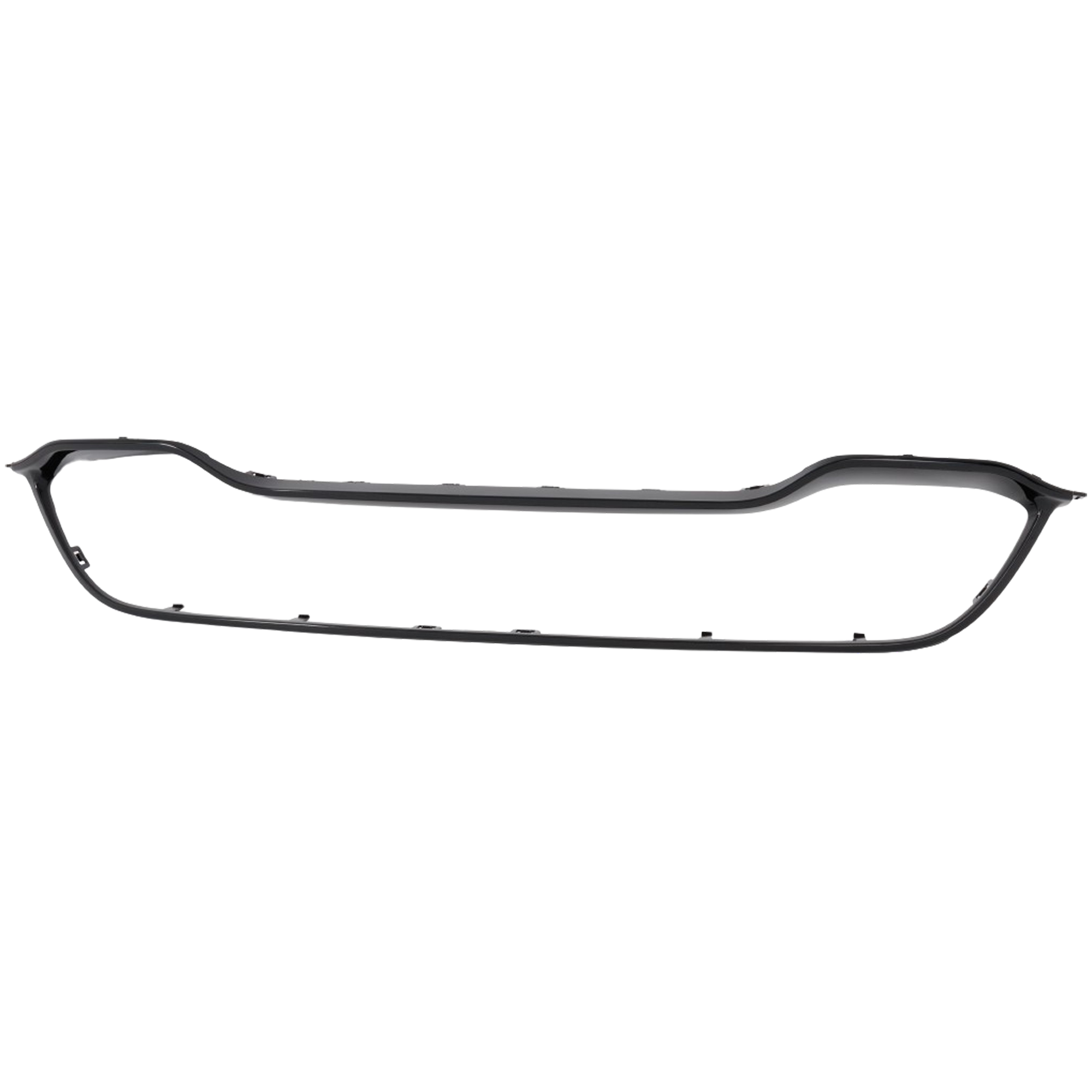 AM DURANGO 21-24 GRILLE FRAME Center Grille Surround Painted Gloss Black SKU RD07020006 Partslink CH1202114 OEM 6UZ38DX8AA