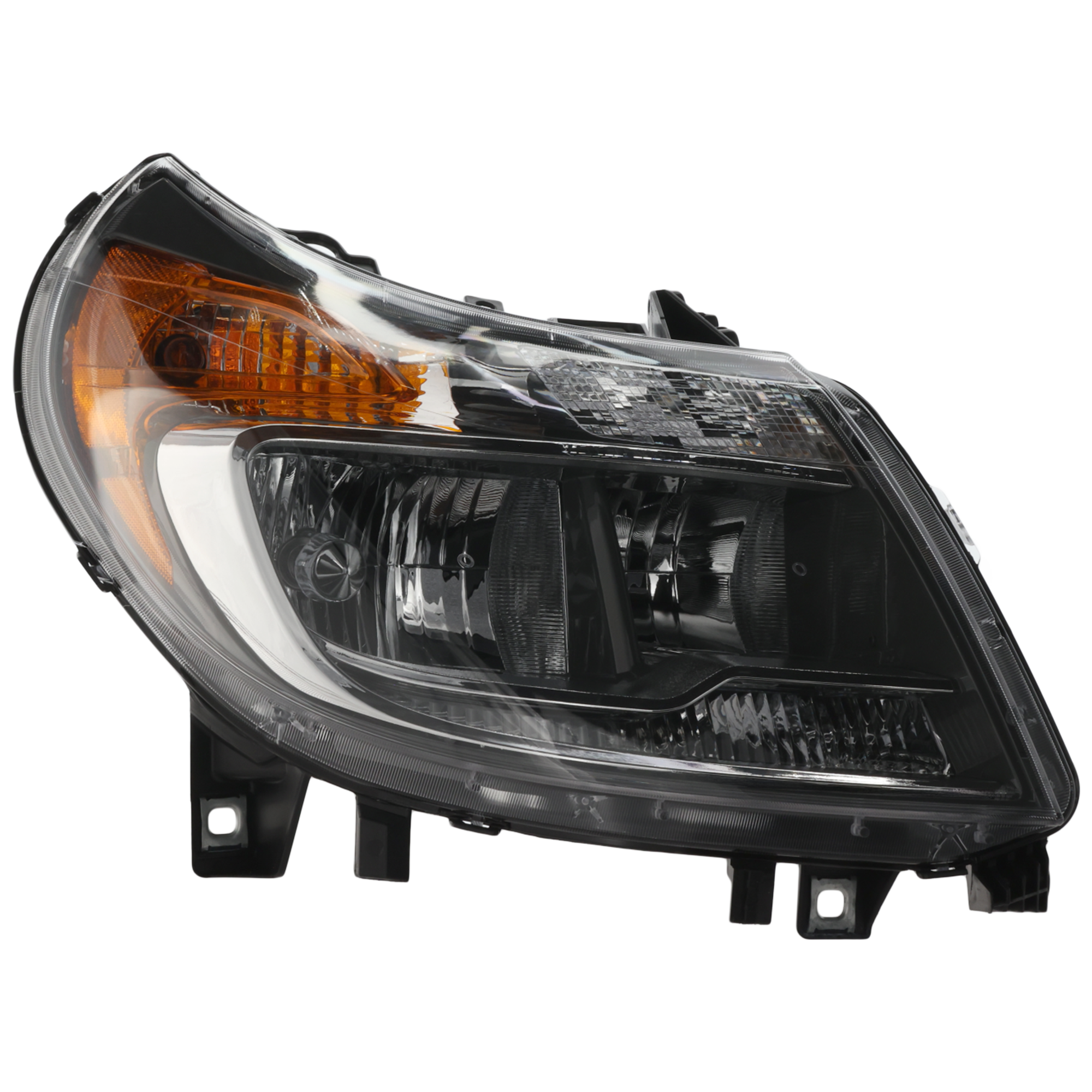 AM PROMASTER VAN 14-22 HEAD LAMP RH Assembly w o Daytime Running Light SKU RD10010001 Partslink CH2503254 OEM 4725944AK 4725944AJ
