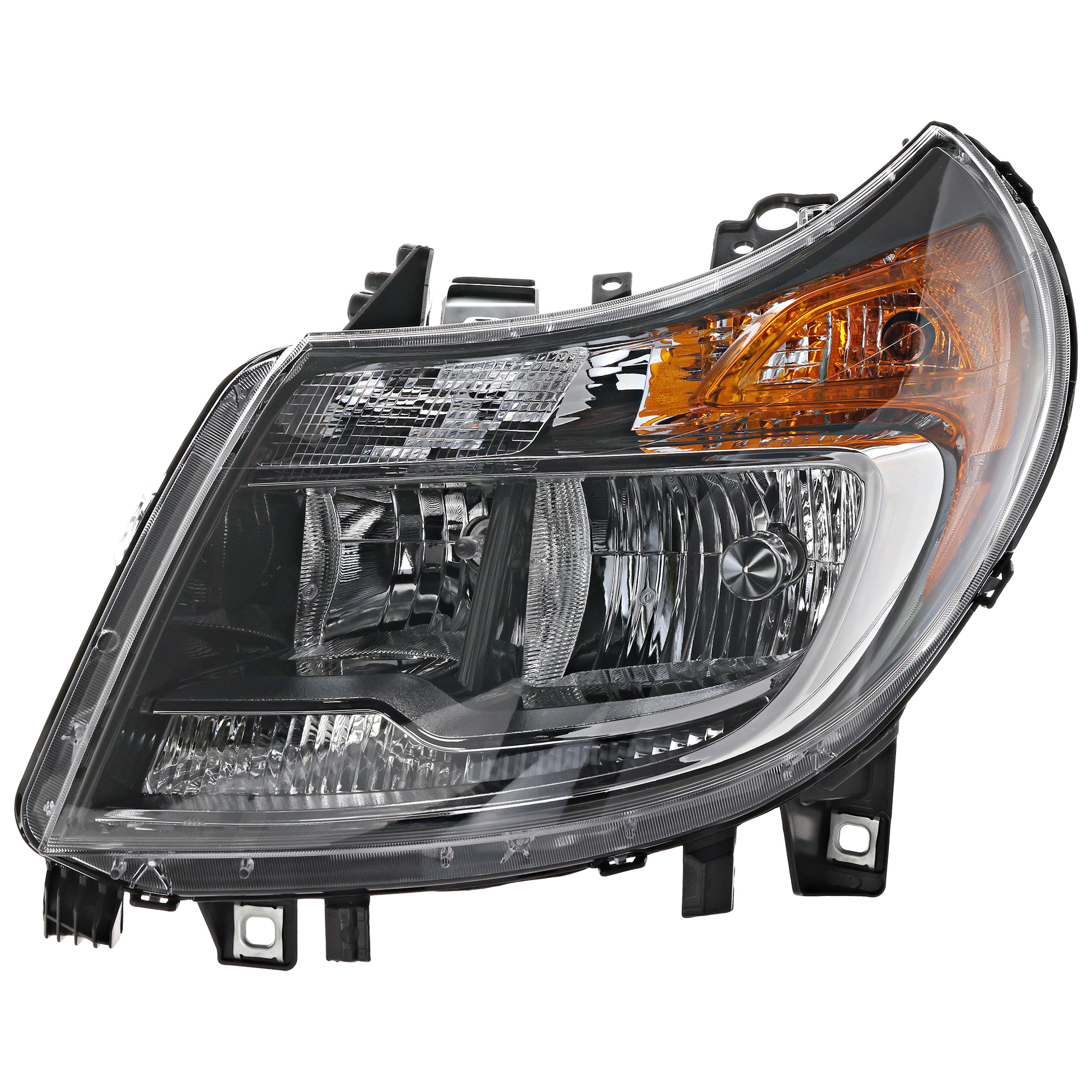 AM PROMASTER VAN 14-22 HEAD LAMP LH Assembly w Daytime Running Light CAPA SKU RD10010004Q Partslink CH2502291C OEM 68154589AL 68154589AK 68154589