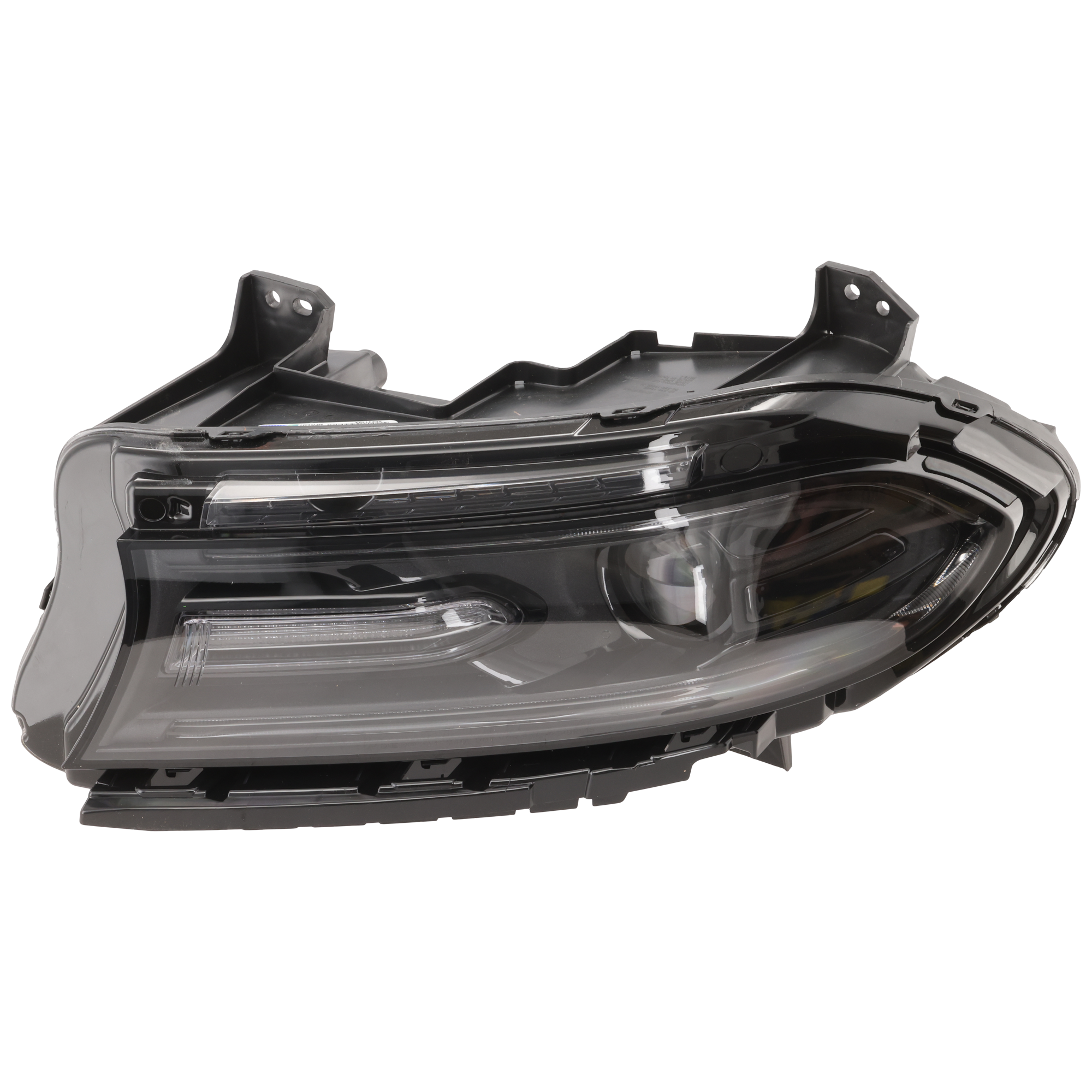 AM CHARGER 18-21 HEAD LAMP LH Assembly Halogen w o Logo Excludes R T 392 R T Scat Back SRT Hellcat SRT 392 Models CAPA SKU RD10010056Q Partslink CH2502337C OEM 68541681AA