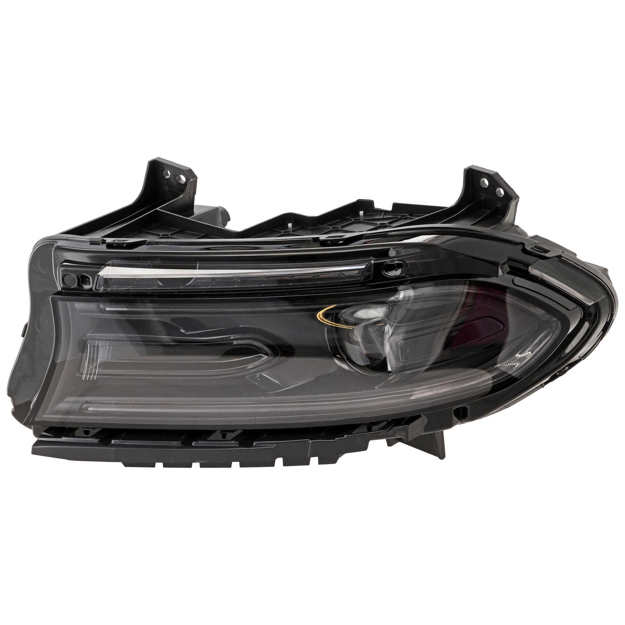 AM CHARGER 22-22 HEAD LAMP LH Assembly Halogen w o Logo SKU RD10010134A Partslink CH2502356 OEM 68546771AC