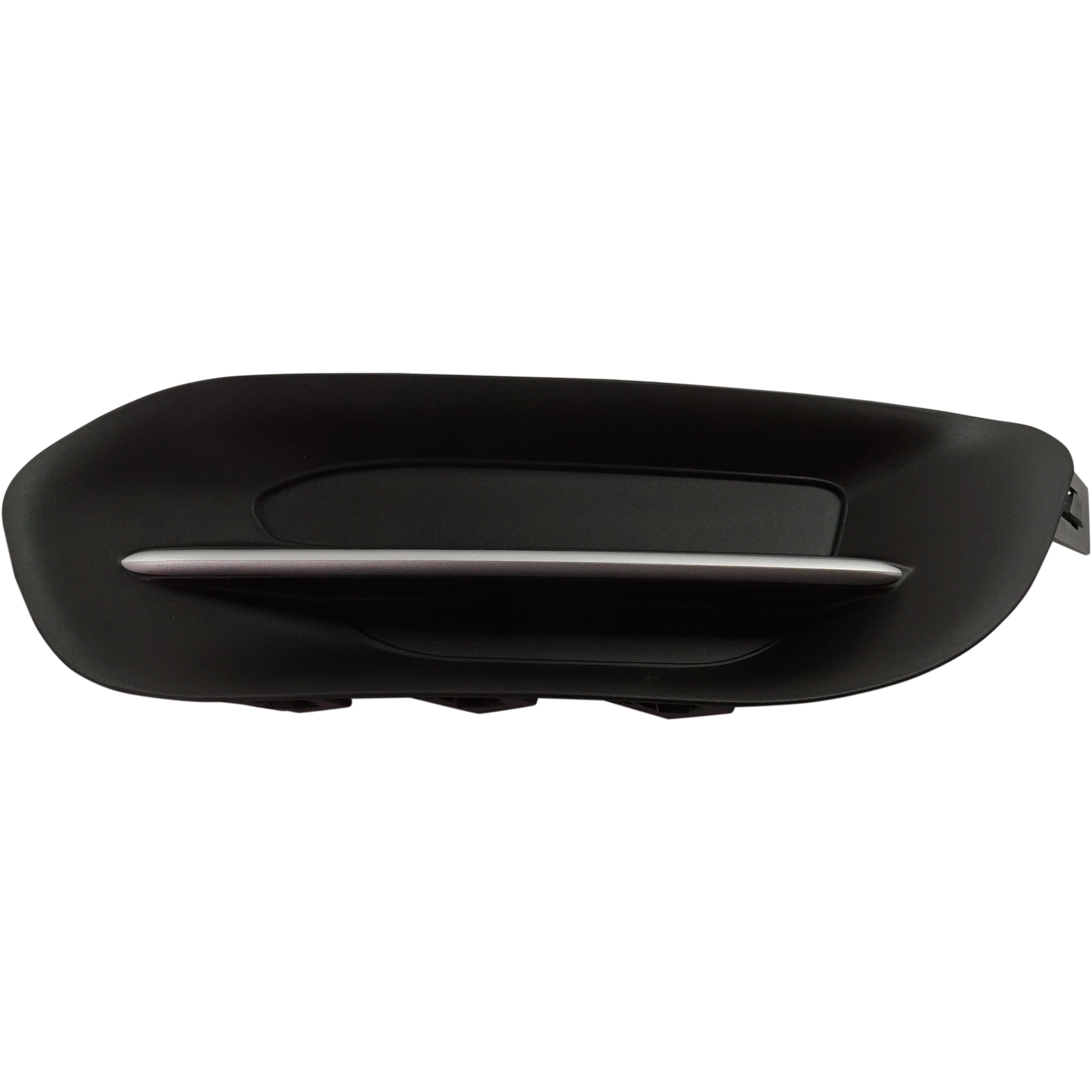 AM DART 15-16 FOG LAMP COVER RH Fog Lamp Opening Textured Black w Painted Silver Trim SKU RD10790003 Partslink CH1039201 OEM 68242100AA