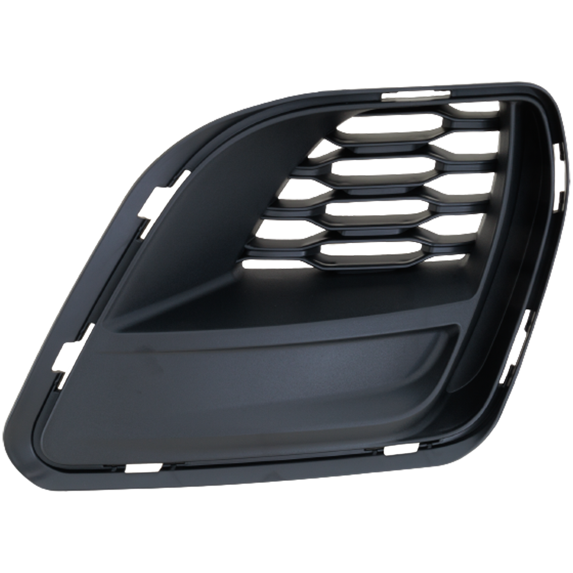 AM CHARGER 20-23 FOG LAMP MOLDING RH Textured Black w Hood Scoop Wide Body Option SKU RD10810009 Partslink CH1039215 OEM 68422114AA 68499094AA