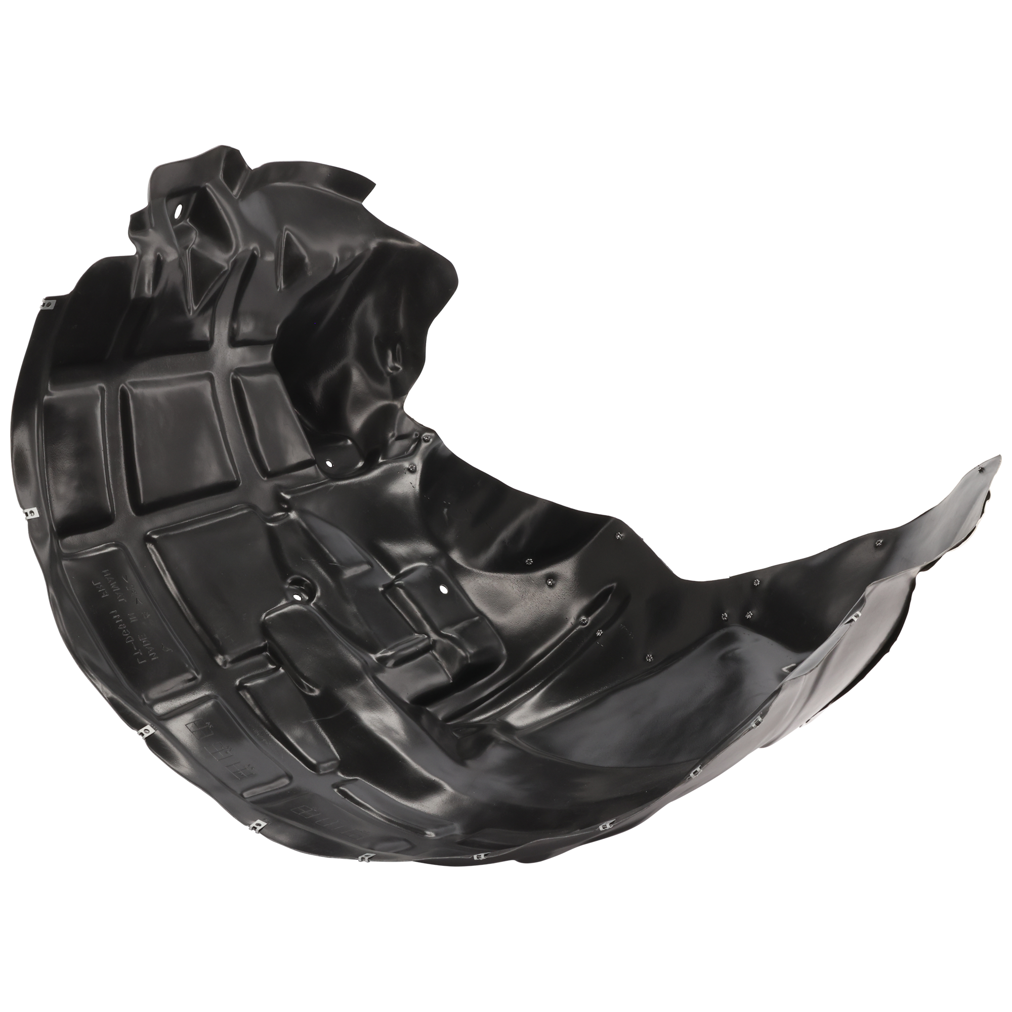 AM RAM 1500-21-24 FROT FENDER LINER RH w Aluminum Pad Polyethylene Vacuum Form TRX Model SKU RD22210057 Partslink CH1249223 OEM 68443448AD