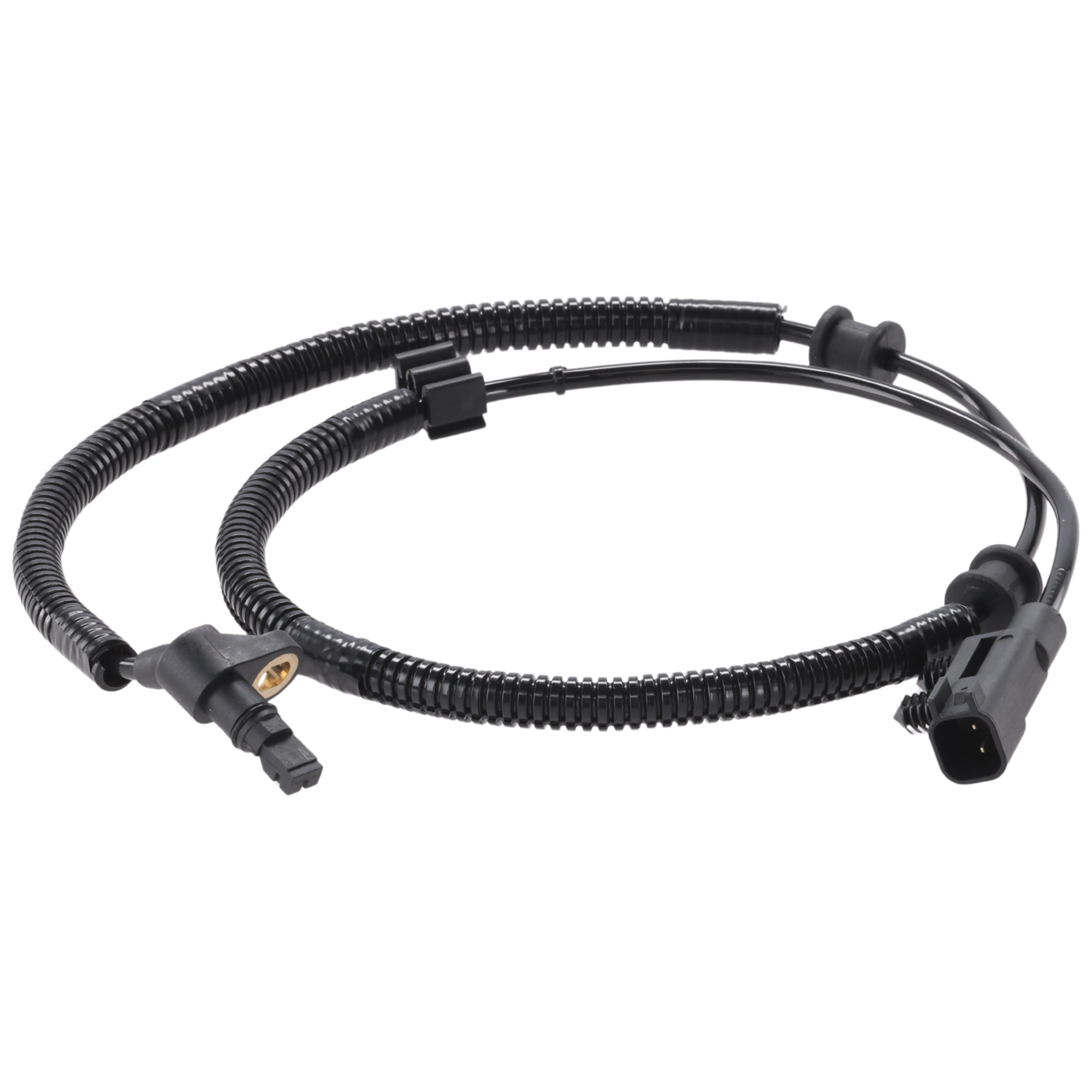 AM NITRO 07-11 LIBERTY 08-12 FRONT ABS SPEED SENSOR RH=LH 2 Male Terminals Blade Type Spindle Mounted SKU RD31080001 OEM 68004019AD