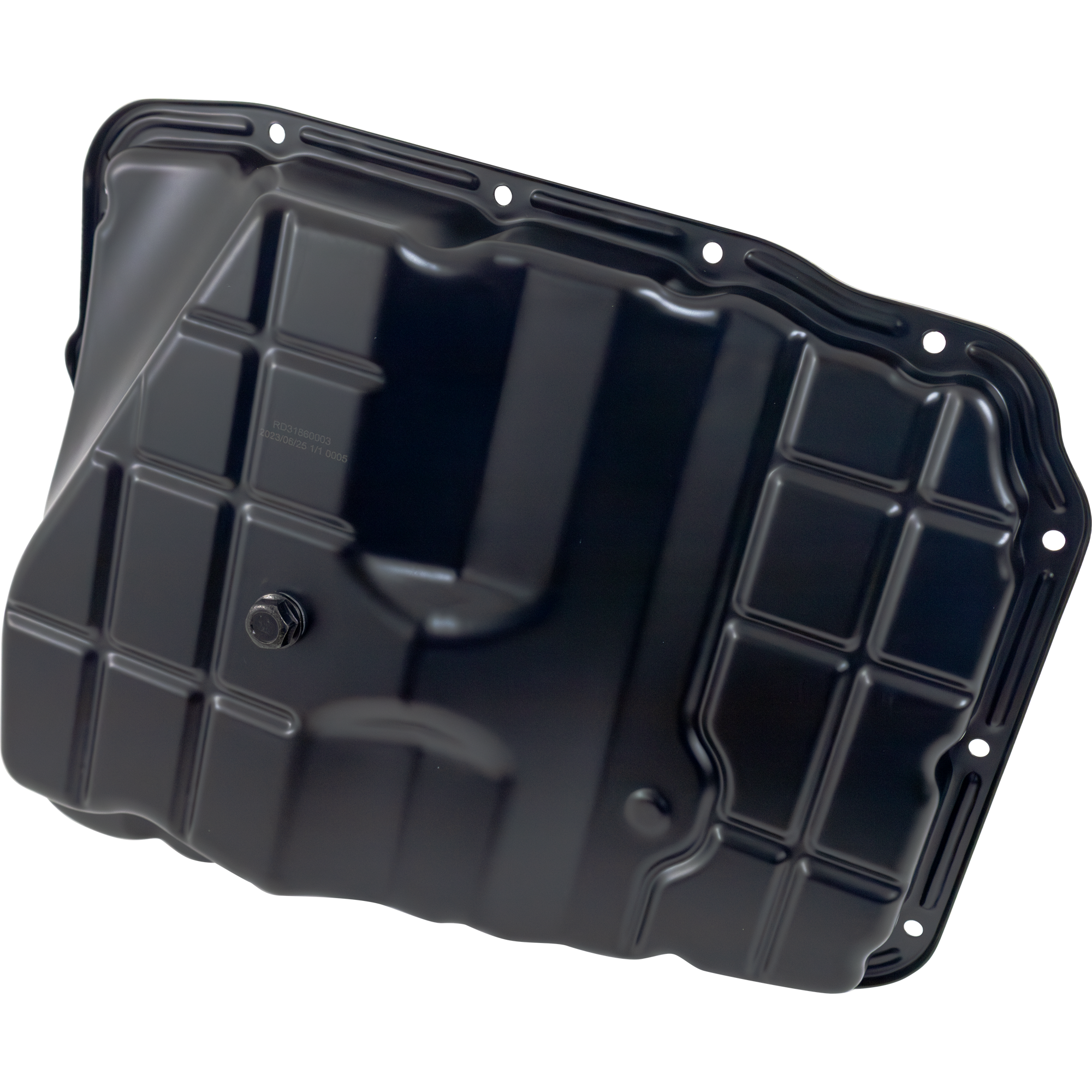 AM DURANGO 11-13 GRAND CHEROKEE 10-13 TRANSMISSION PAN Black Steel SKU RD31860003 OEM 4736676AA