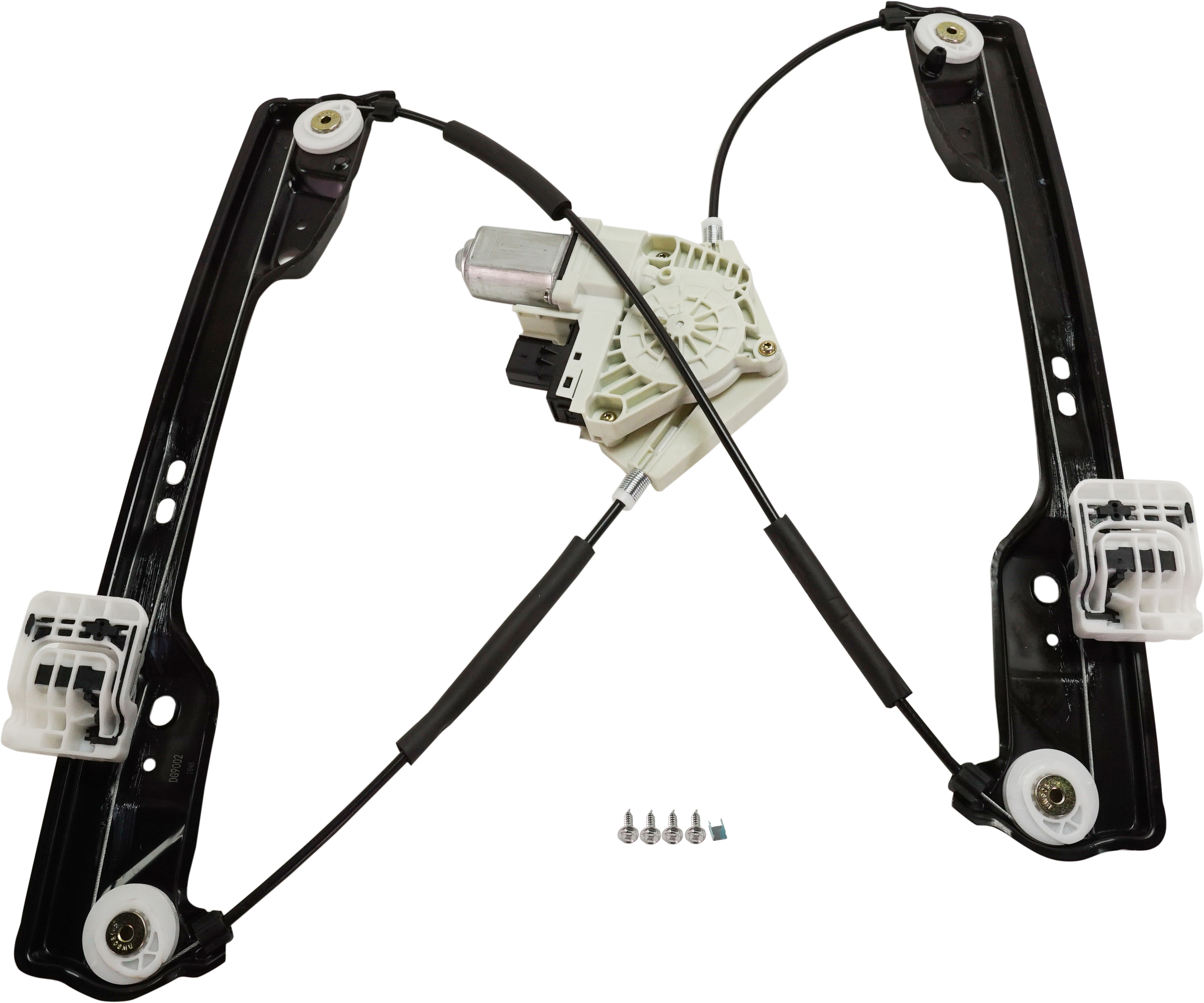 AM JOURNEY 09-20 FRONT WINDOW REGULATOR LH Power with Motor with One Touch Up Down SKU RD46290012 Partslink CH1350187 OEM 68043735AA 4589151AA 68209827A
