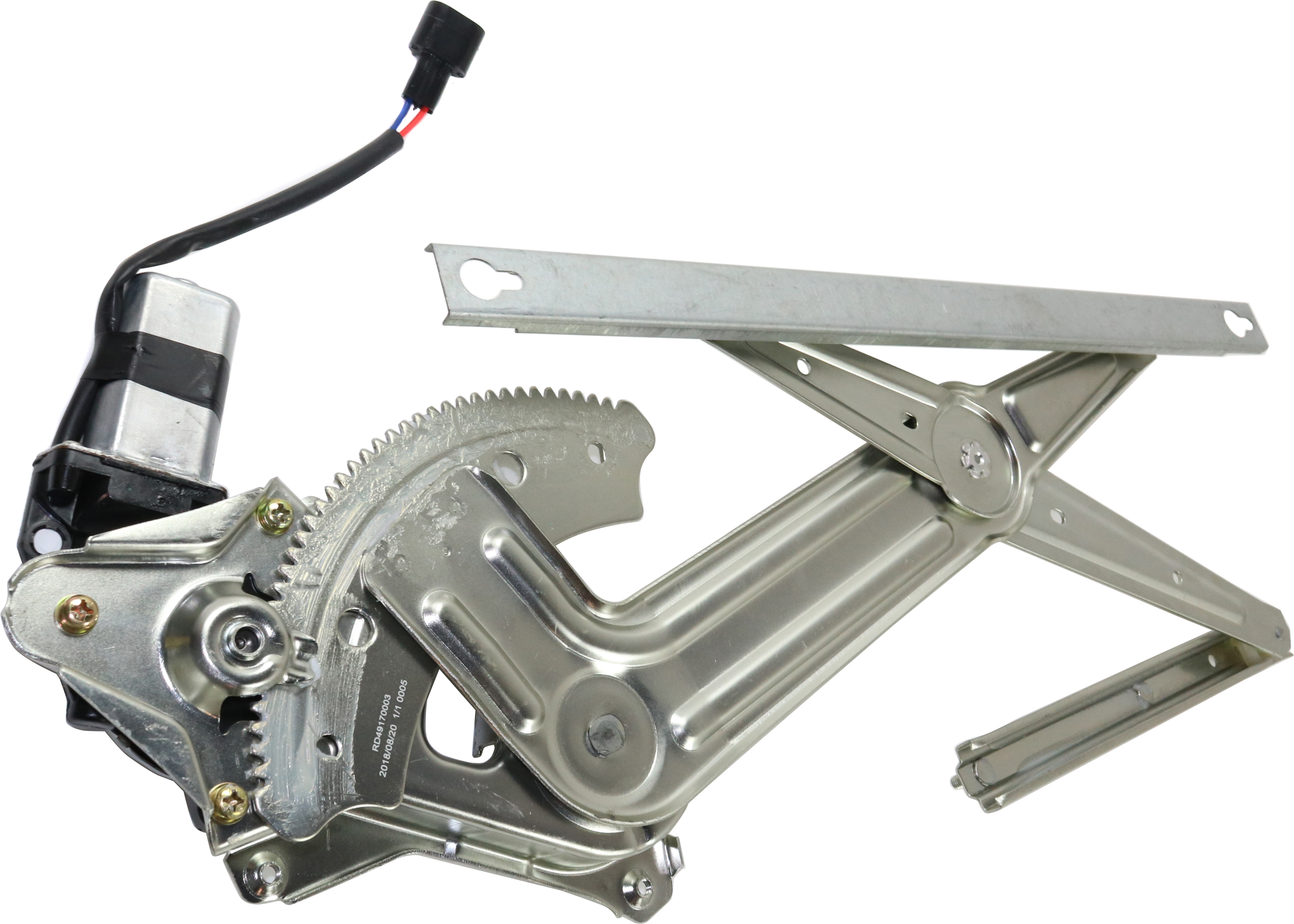 AM DODGE FULL SIZE P U 1500-02-08-2500-3500-03-09 REAR WINDOW REGULATOR RH Power w Motor Crew Cab SKU RD49170003 OEM 55276102AD PFM