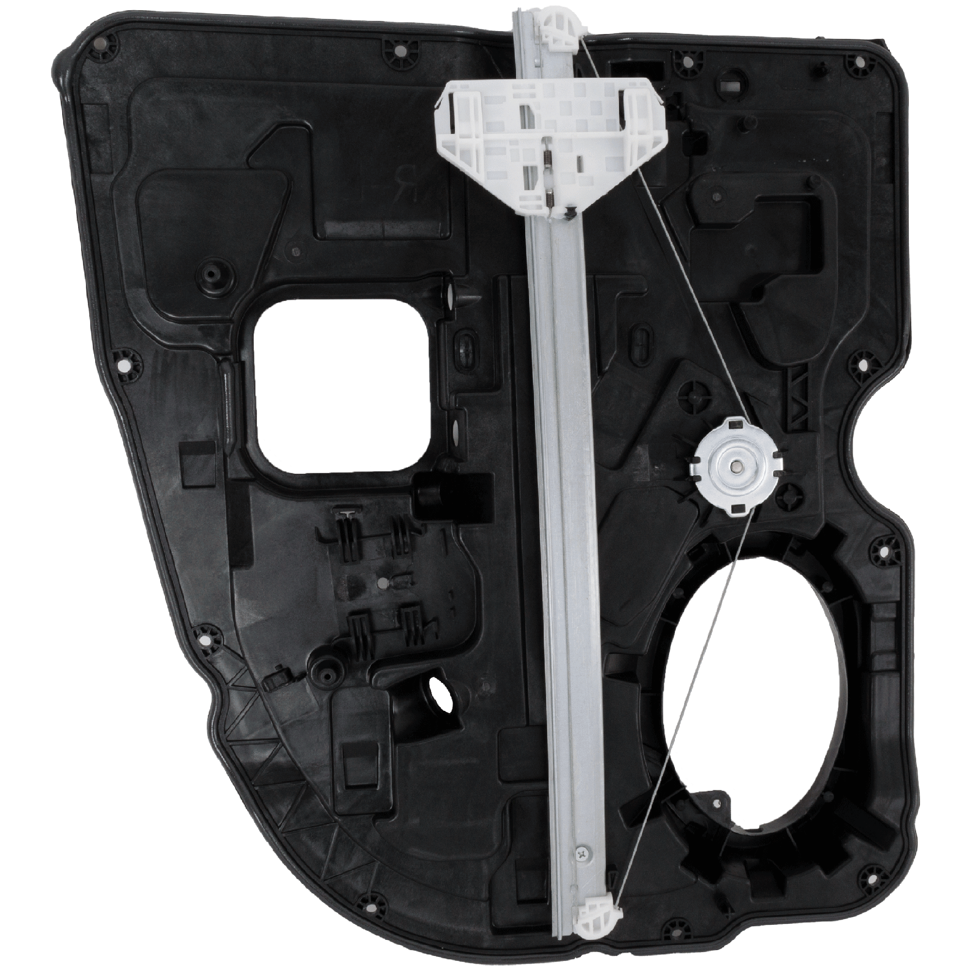 AM RAM 1500 P U 09-18 REAR WINDOW REGULATOR RH Power w Motor 2 Pins Carrier Module Extended Cab Quad Cab Includes 19-23 Ram 1500 Classic SKU RD49170017 OEM 68045170AC PFM