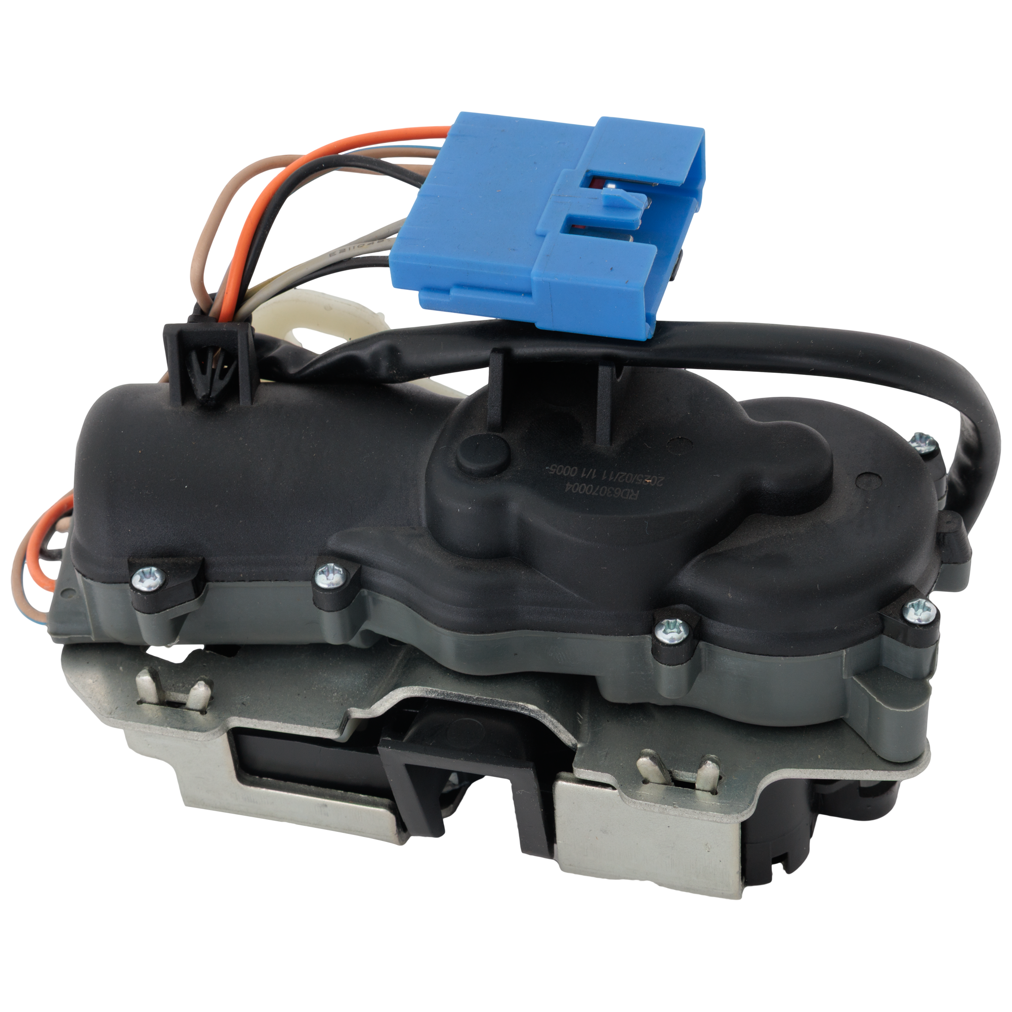 AM CARAVAN TOWN COUNTRY 06-07 LIFTGATE LOCK ACTUATOR w Power Liftgate Black and Silver Metal and Plastic Male Blue Connector 7 Male Blade Terminals SKU RD63070004 OEM 4719860AA 4719860AB 4719860AC