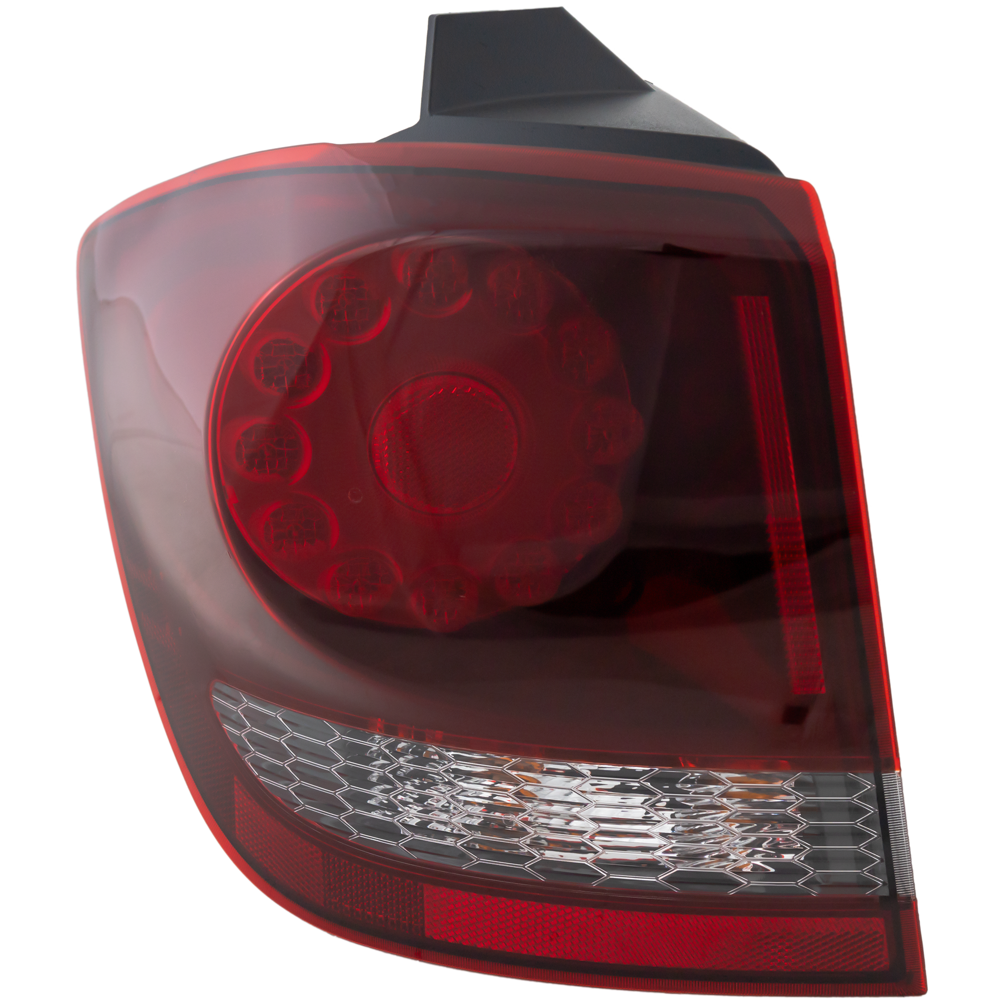 AM JOURNEY 09-20 TAIL LAMP LH Outer Assembly LED Black Interior SKU RD73010002 Partslink CH2804114 OEM 68227133AA