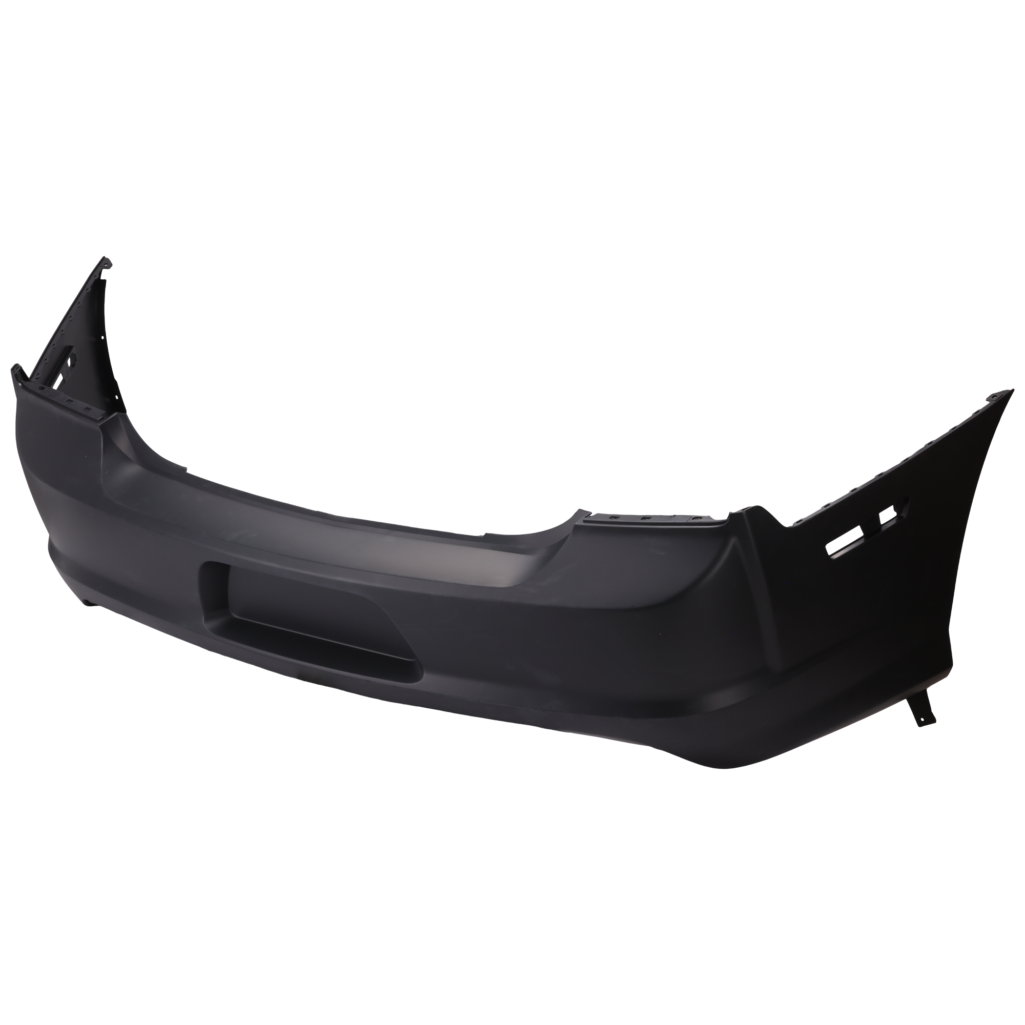 AM CHARGER 12-14 REAR BUMPER COVER Primed SRT8 Model w o Parking Aid Sensor Holes SKU RD76010002 Partslink CH1100977 OEM 68156138AC