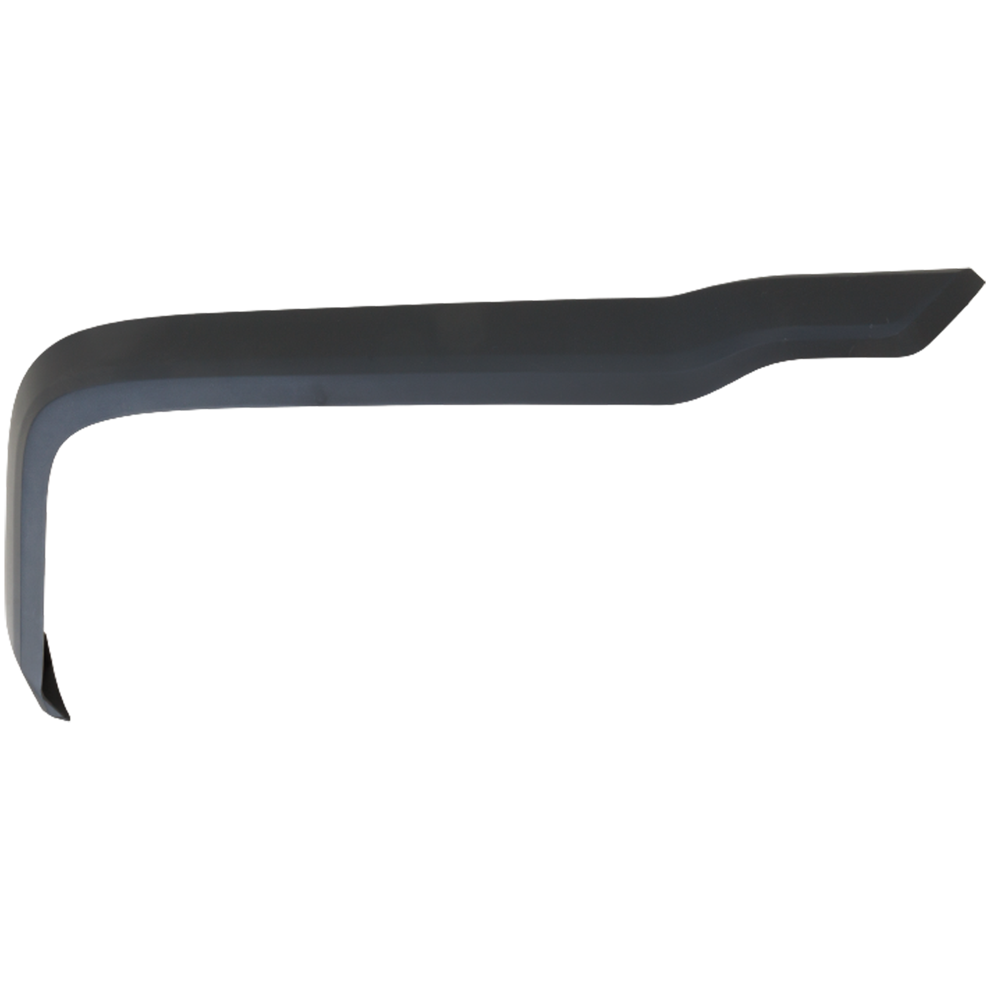 AM RAM 2500-3500 P U 19-24 REAR LOWER VALANCE LH Air Deflector Textured Black w o Park Assist Sensor Holes SKU RD76430004 Partslink CH1146115 OEM 68377149AB