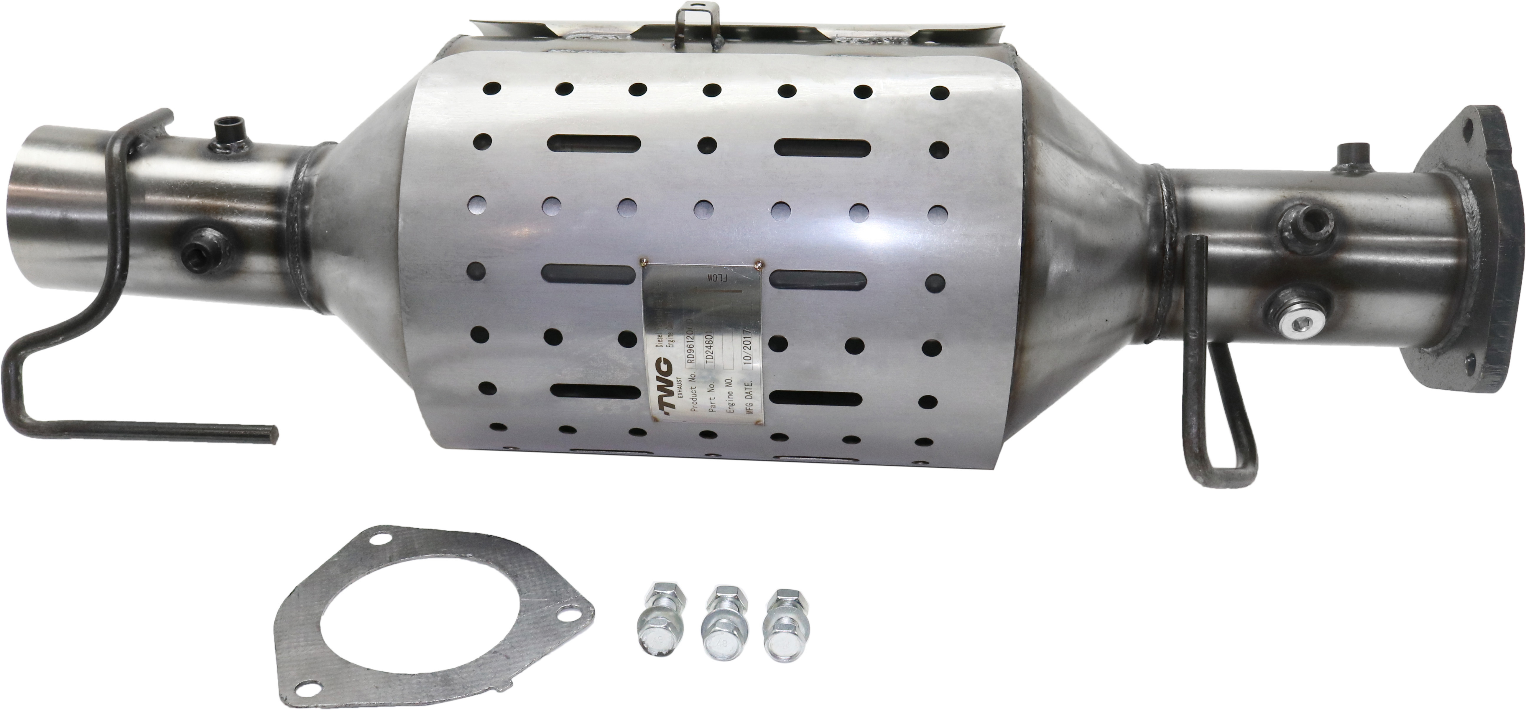 AM RAM FULL SIZE PICKUP 07-12 DIESEL PARTICULATE FILTER 6 Cyl 6.7L eng. SKU RD96120001 OEM 68035061AA 68035061AB