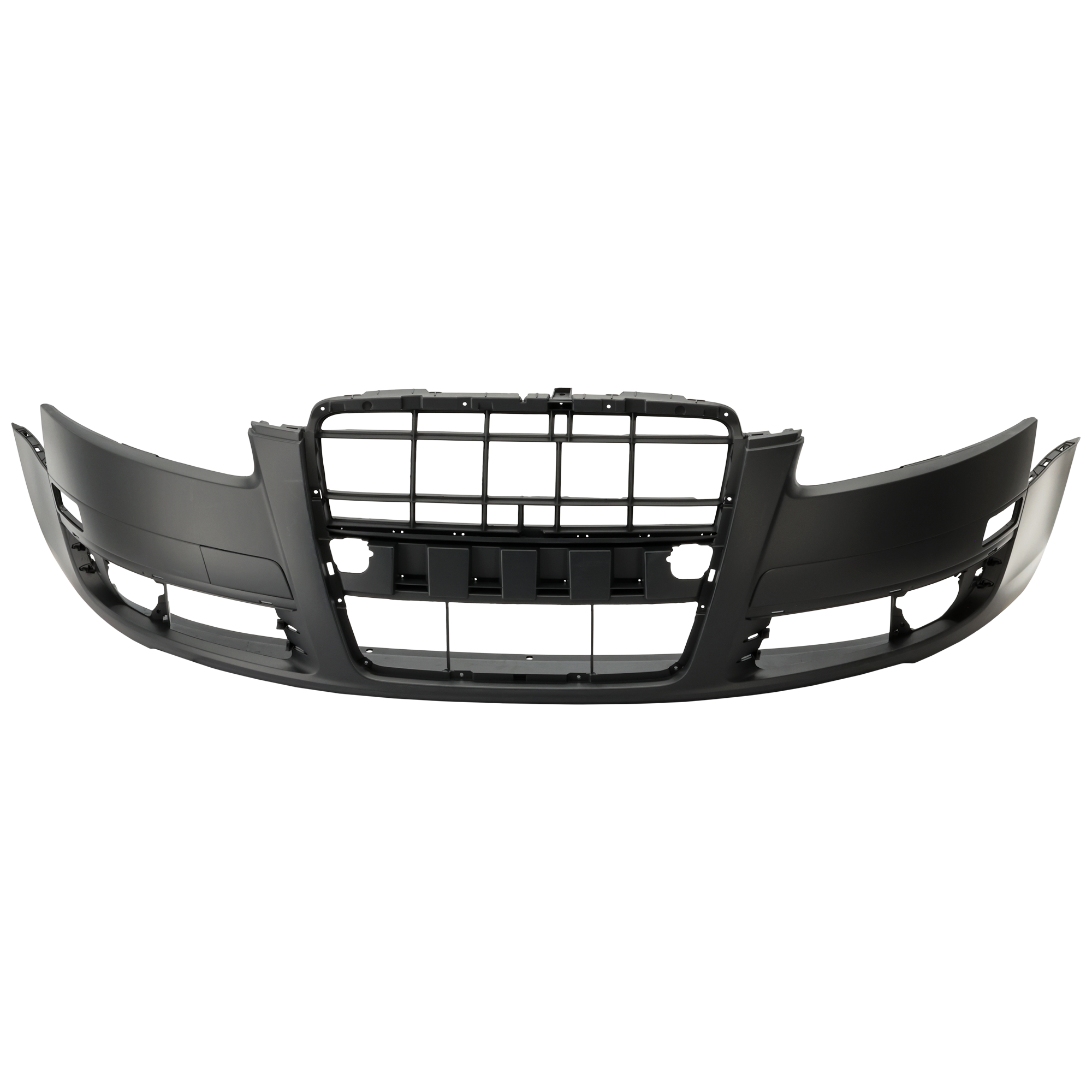 AM A6-06-08 A6 QUATTRO 05-08 FRONT BUMPER COVER Primed Plastic Type 1 w o Headlight Washer Holes SKU REPA010304P Partslink AU1000156 OEM 4F0807105DGRU