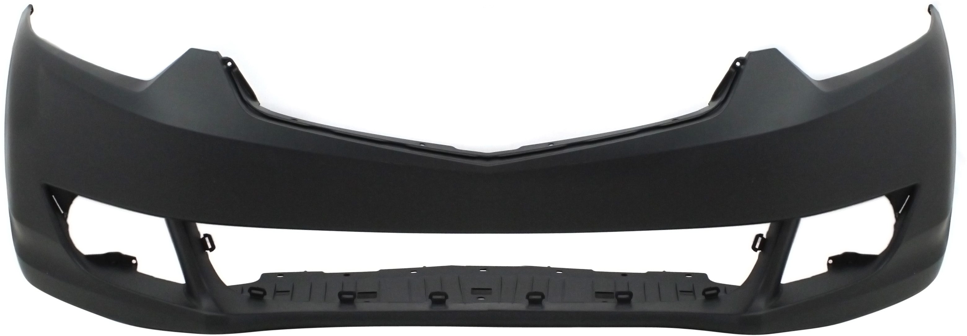 AM TSX 09-10 FRONT BUMPER COVER Primed w o Headlight Washer and Parking Aid Snsr Holes Sedan SKU REPA010307P Partslink AC1000162 OEM 04711TL2A90ZZ