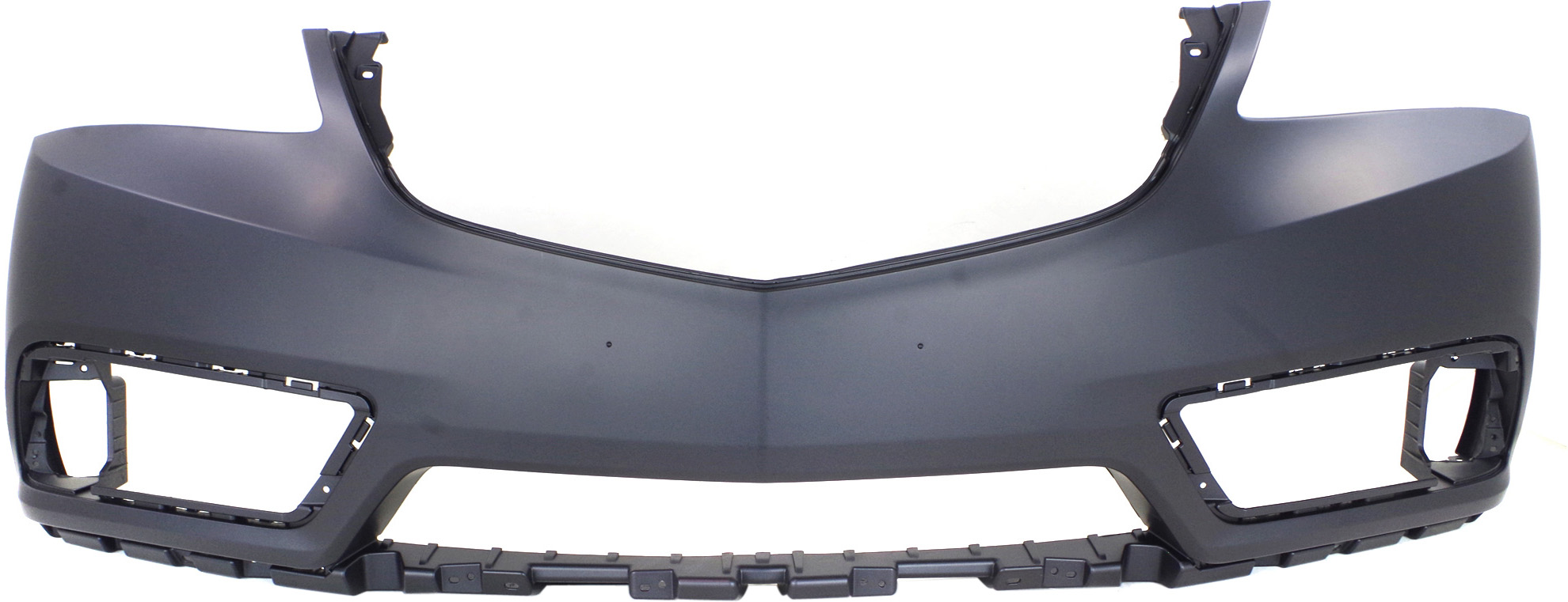 AM MDX 14-16 FRONT BUMPER COVER Primed w o Parking Aid Sensor Holes and Adaptive Cruise Control CAPA SKU REPA010348PQ Partslink AC1000183C OEM 04711TZ5A90ZZ