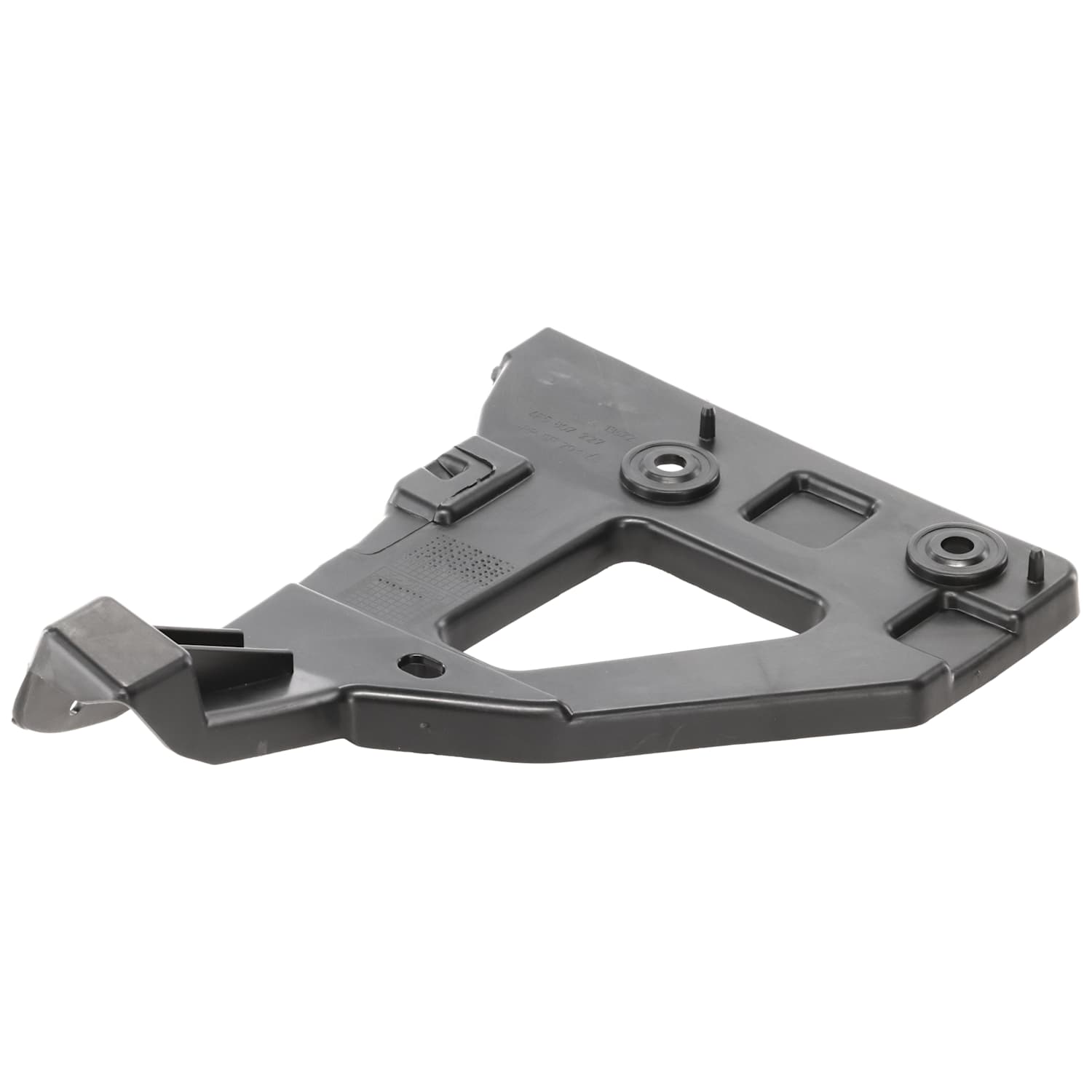AM A6 QUATTRO 05-11 FRONT BUMPER BRACKET LH Guide Plastic Type 1 SKU REPA013104 Partslink AU1066100 OEM 4F0807227