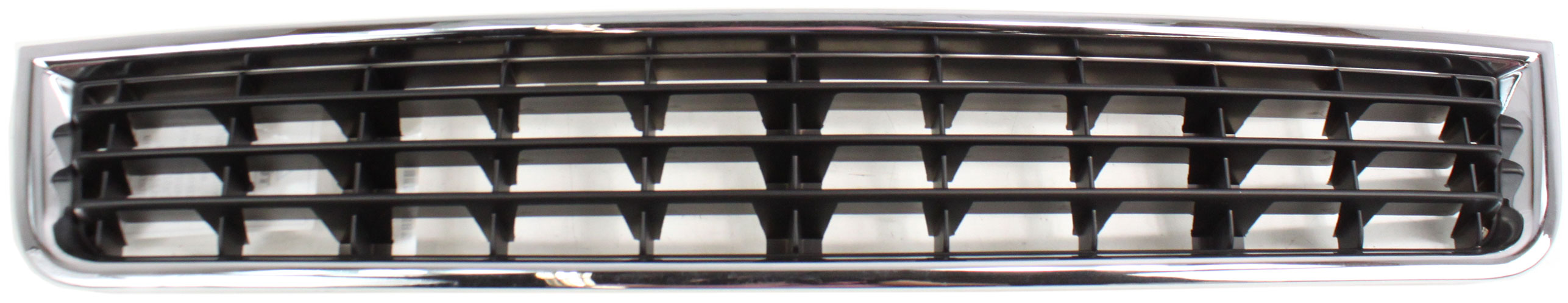 AM A4-02-05 FRONT BUMPER GRILLE Center Chrome Shell Ptd Black Insert SKU REPA015302 Partslink AU1036101 OEM 8E080764701C