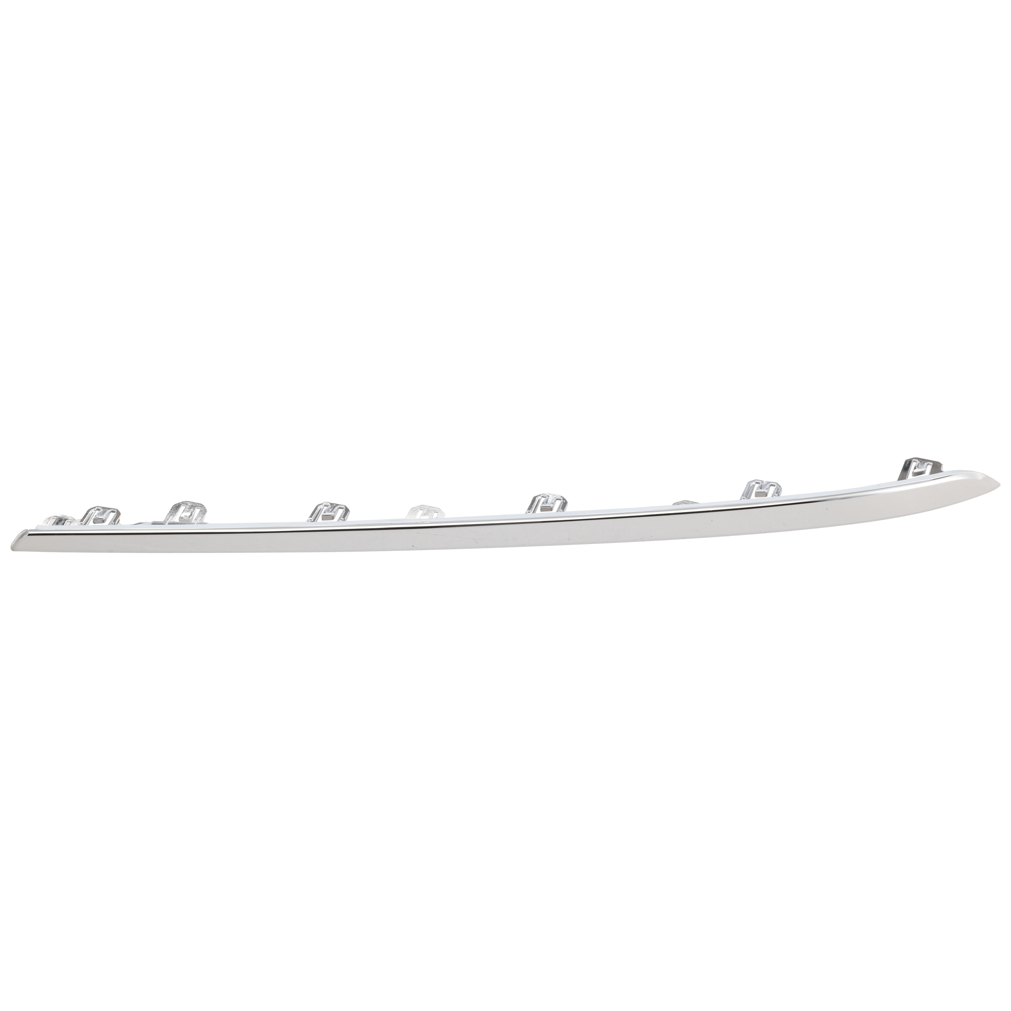 AM TLX 15-17 FRONT BUMPER MOLDING LH Outer Chrome SKU REPA016104 Partslink AC1046100 OEM 71126TZ3A00