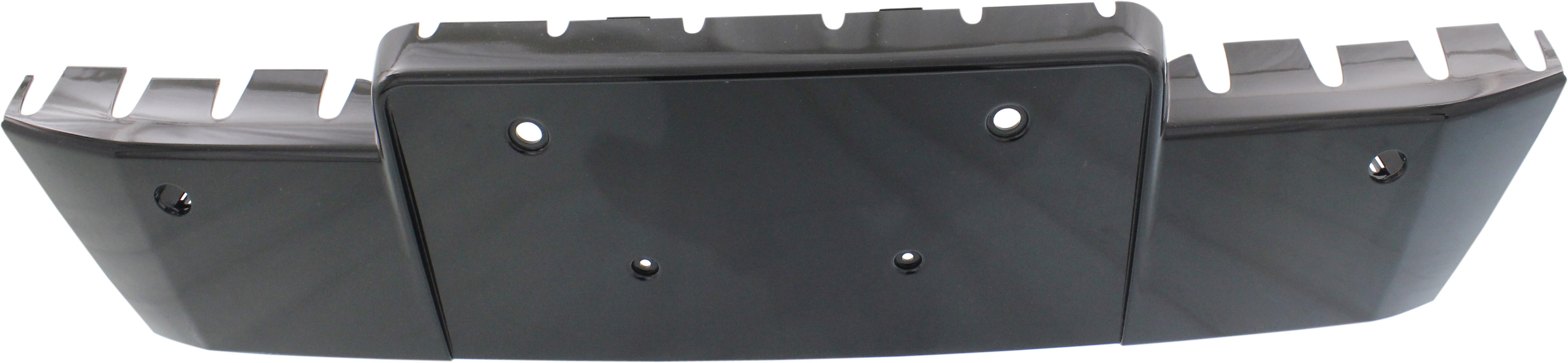 AM Q5-13-16 FRONT LICENSE PLATE BRACKET Painted Black w Sensor Holes Hybrid Model CAPA SKU REPA017303Q Partslink AU1068105C OEM 8R0807285MT94