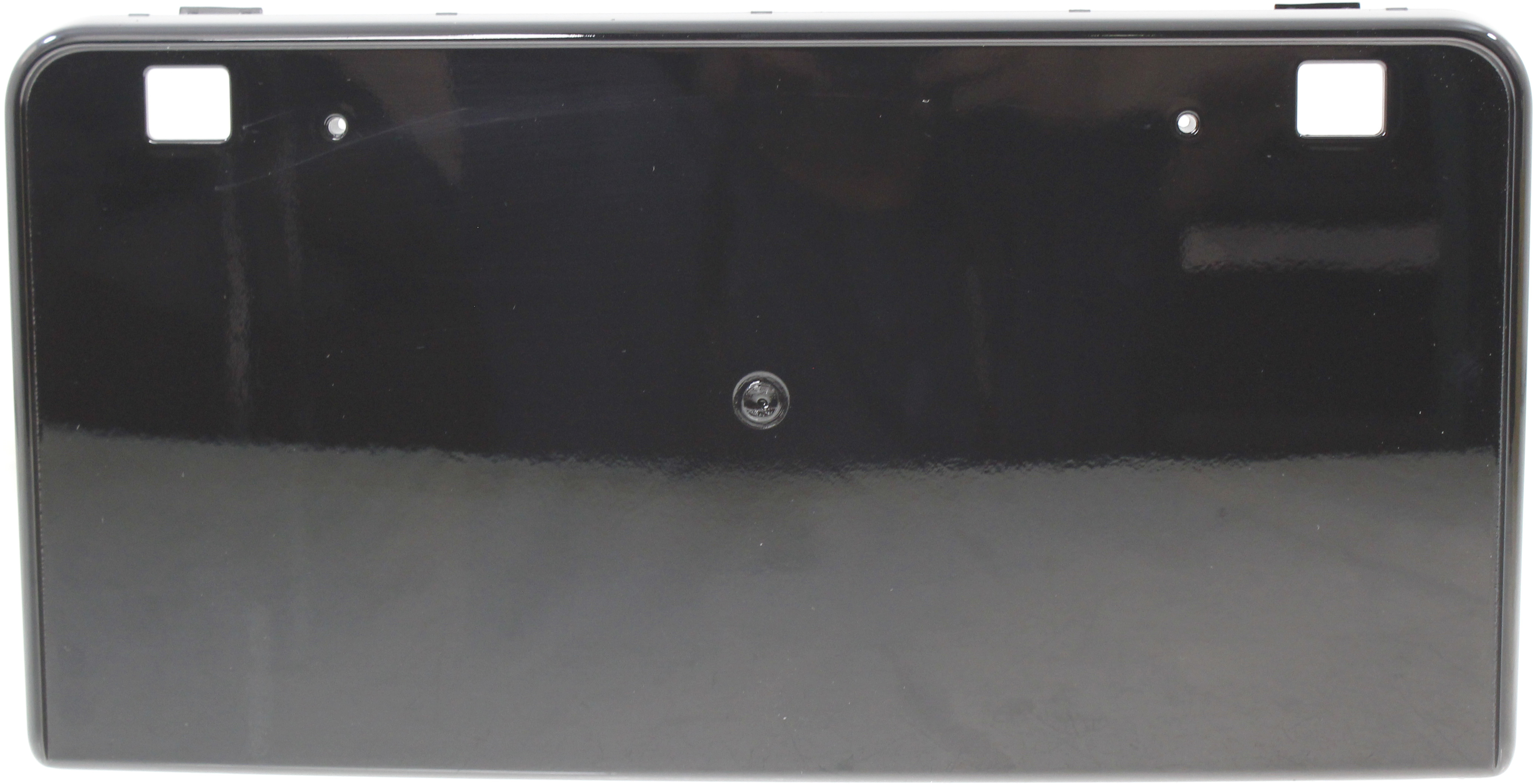 AM A3 S3-15-16 FRONT LICENSE PLATE BRACKET Black Convertible Sedan SKU REPA017305 Partslink AU1068106 OEM 8V5807287T94