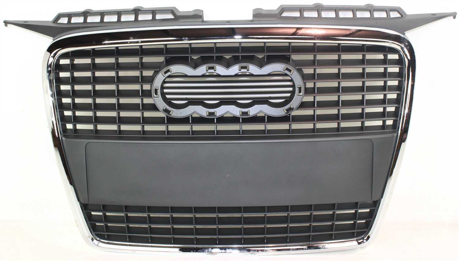 AM A3-06-08 GRILLE Chrome Shell Paintable Insert w o Sport Pkg SKU REPA070101P Partslink AU1200115 OEM 8P4853651AVMZ