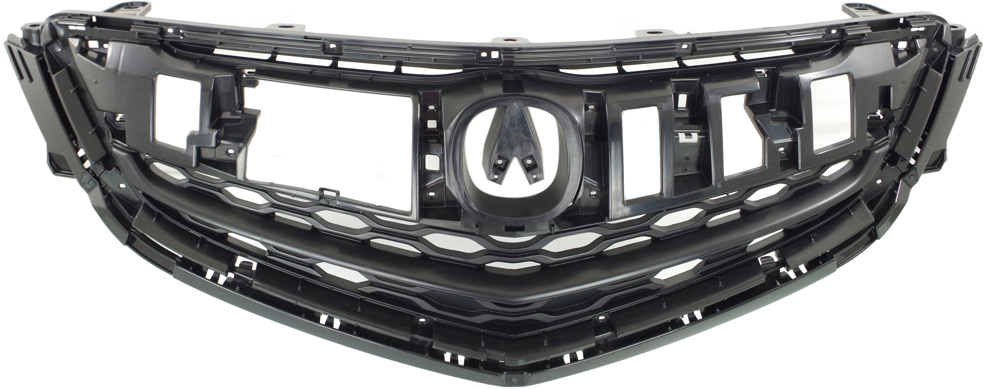 AM TLX 15-17 GRILLE Paintable Shell and Insert SKU REPA070140 Partslink AC1200124 OEM 75111TZ3A01