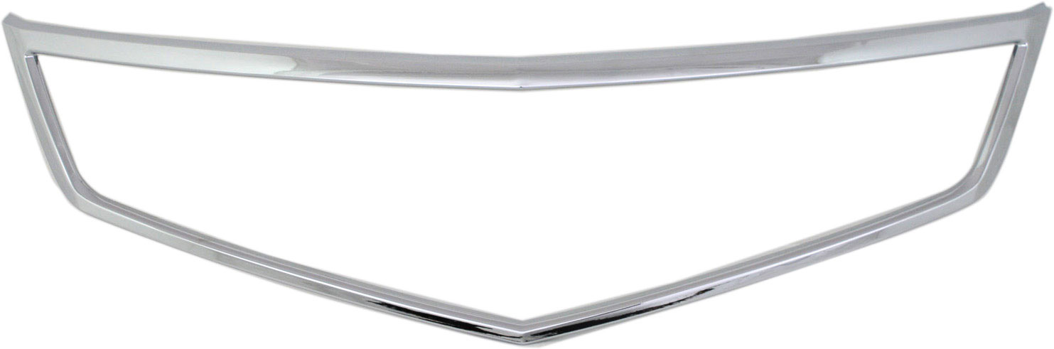 AM TSX 06-08 GRILLE MOLDING Chrome SKU REPA070703 Partslink AC1210108 OEM 71122SECA02