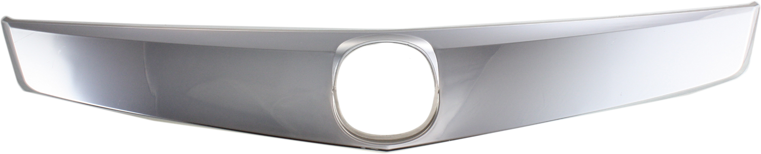 AM TSX 09-10 GRILLE MOLDING UPPER Smoked Chrome Sedan SKU REPA070901 Partslink AC1217101 OEM 71122TL2305-71122TL2A00