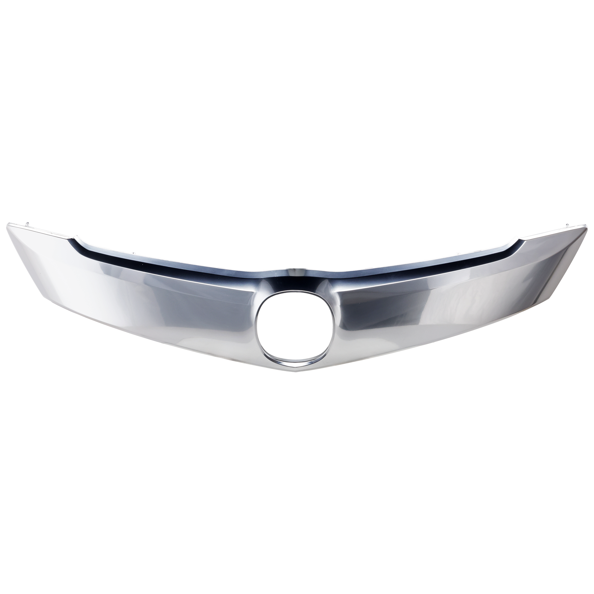 AM TLX 15-17 GRILLE MOLDING Upper ABS Satin Nickel w o Adaptive Cruise Control SKU REPA070904 Partslink AC1210118 OEM 75125TZ3A01