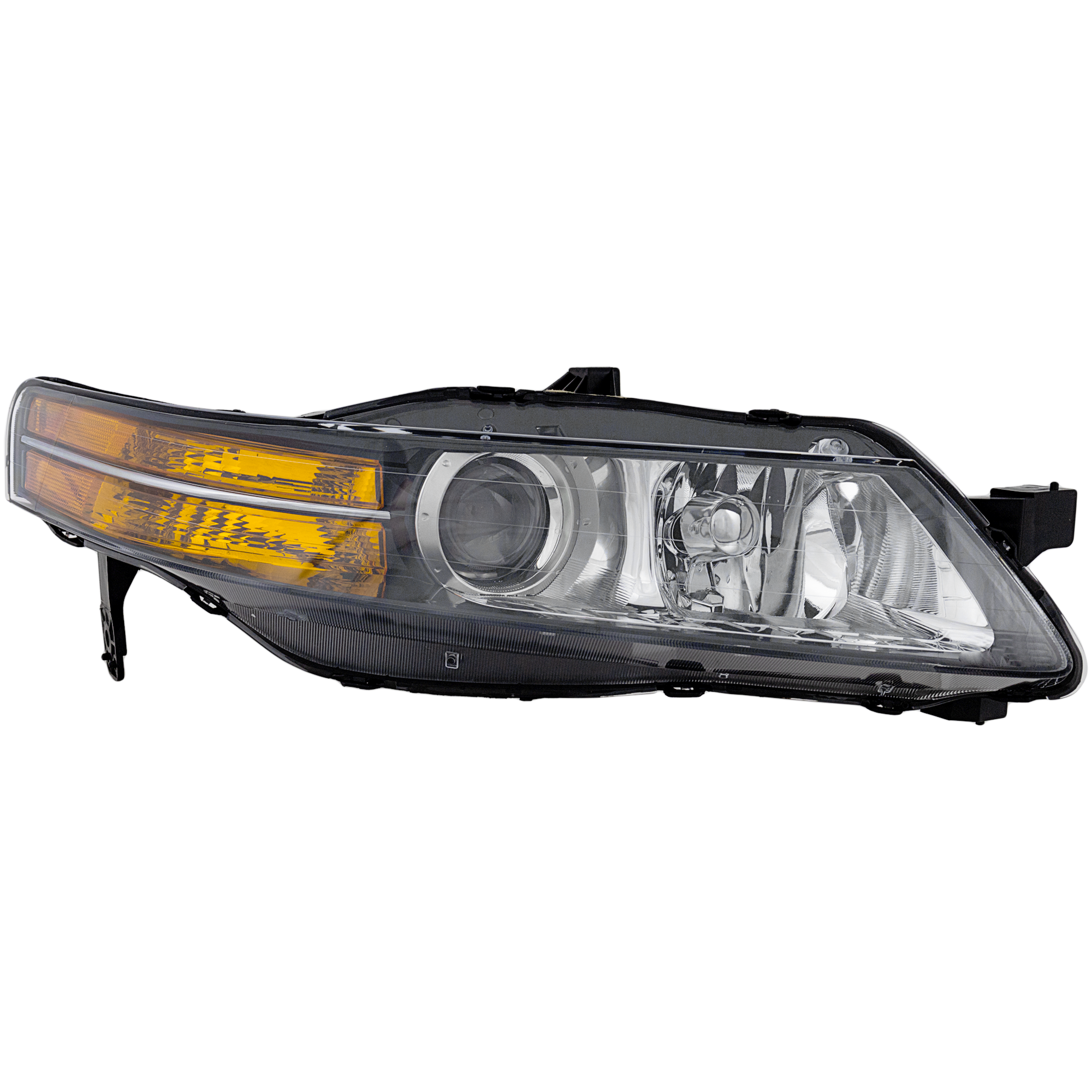 AM TL 04-05 HEAD LAMP RH Lens and Housing HID Xenon w o HID Kit USA Built Vehicle SKU REPA100101 Partslink AC2519109 OEM 33101SEPA02