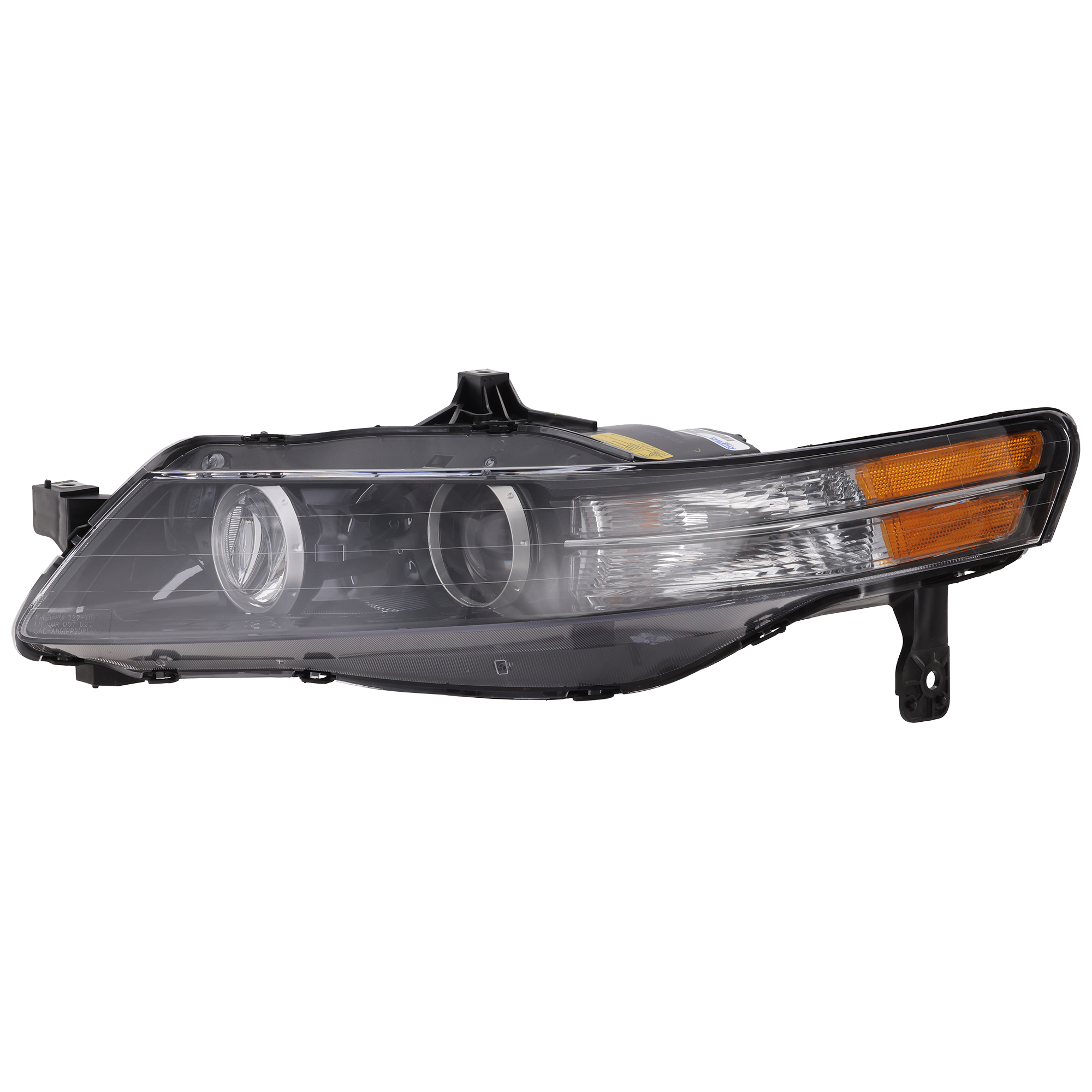AM TL 07-08 HEAD LAMP LH Lens and Housing Type S Model SKU REPA100114 Partslink AC2502114 OEM 33151SEPA32