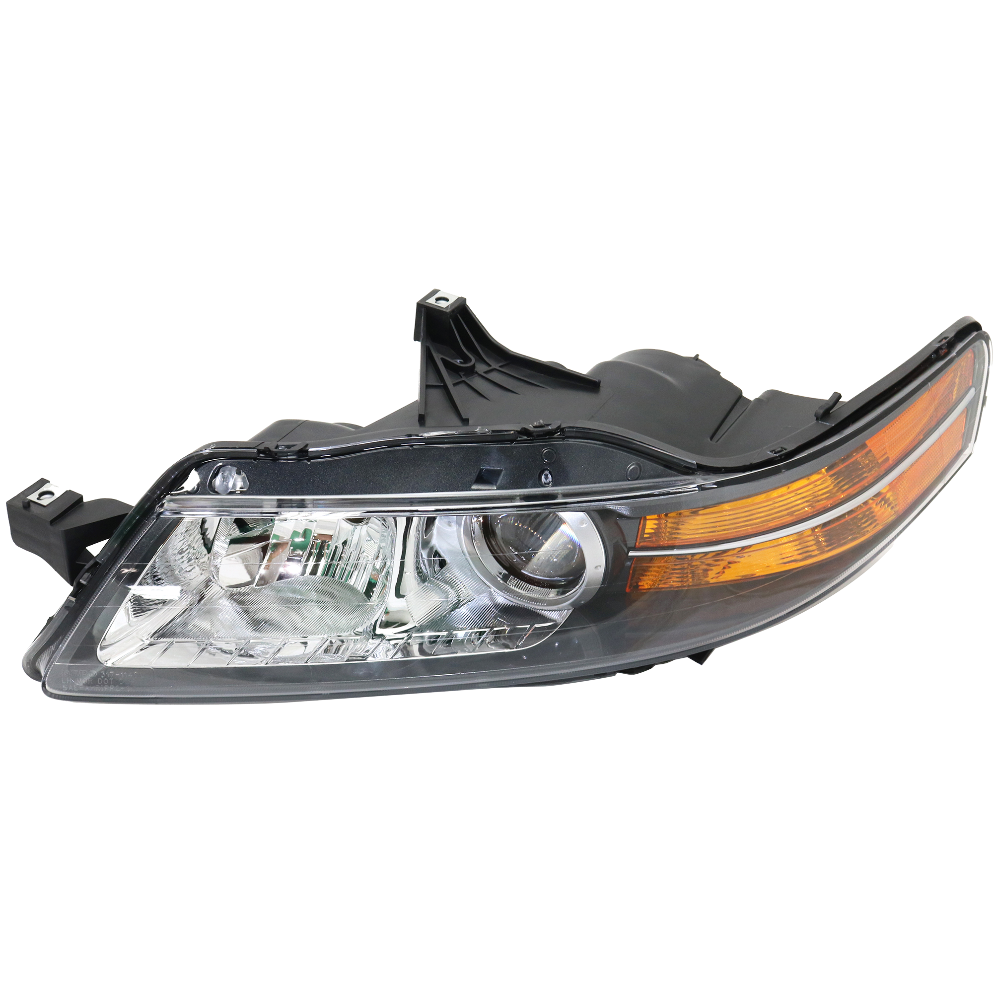 AM TL 06-06 HEAD LAMP LH Lens and Housing Halogen Canada Built SKU REPA100334 Partslink AC2518115 OEM 33151SEPC11