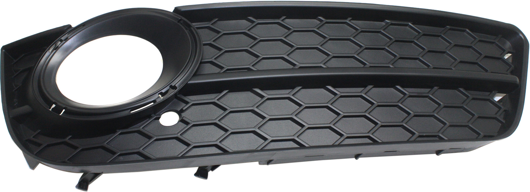 AM A5-08-12 FRONT FOG LAMP MOLDING RH Textured Black w o ACC and S Line Pkg. w Fog Lights Convertible Coupe SKU REPA108007 Partslink AU1039121 OEM 8T080768201C