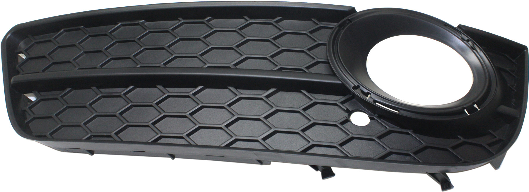 AM A5-08-12 FRONT FOG LAMP MOLDING LH Textured Black w o ACC and S Line Pkg. w Fog Lights Convertible Coupe SKU REPA108008 Partslink AU1038121 OEM 8T080768101C