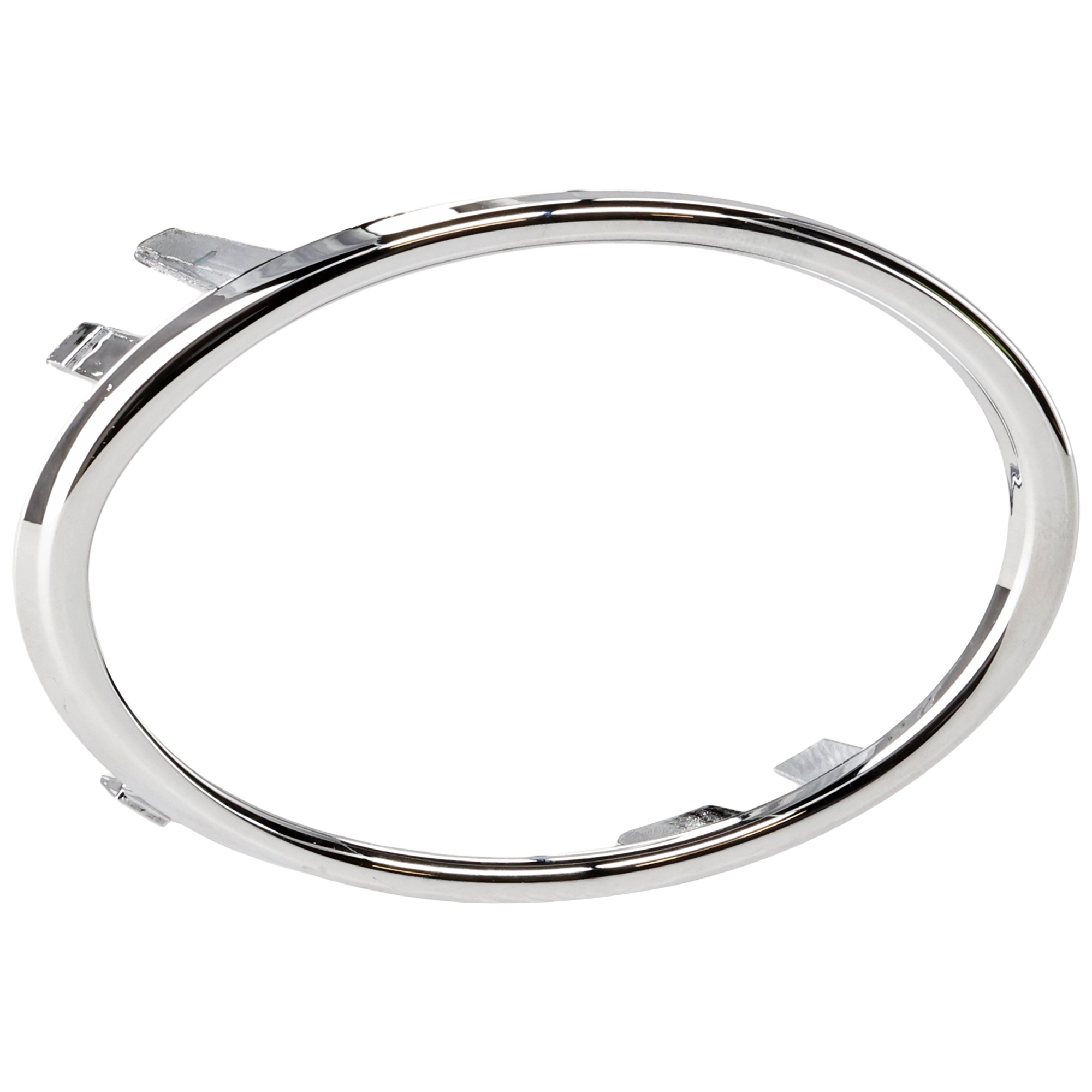 AM A5 S5-08-12 FRONT FOG LAMP MOLDING RH Ring Chrome Convertible Coupe SKU REPA108009 Partslink AU1039122 OEM 8T08531022ZZ