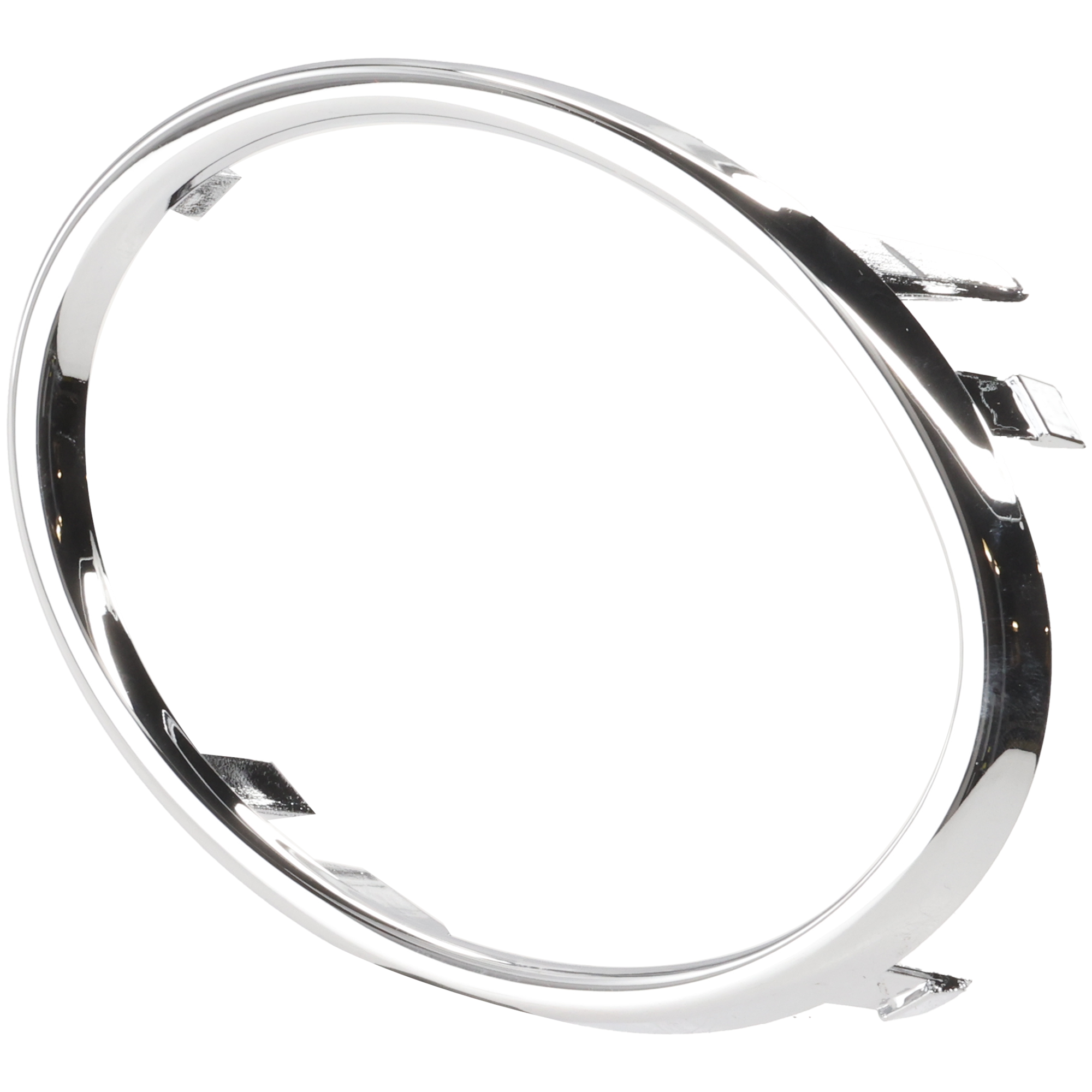 AM A5 S5-08-12 FRONT FOG LAMP MOLDING LH Ring Chrome Convertible Coupe SKU REPA108010 Partslink AU1038122 OEM 8T08531012ZZ
