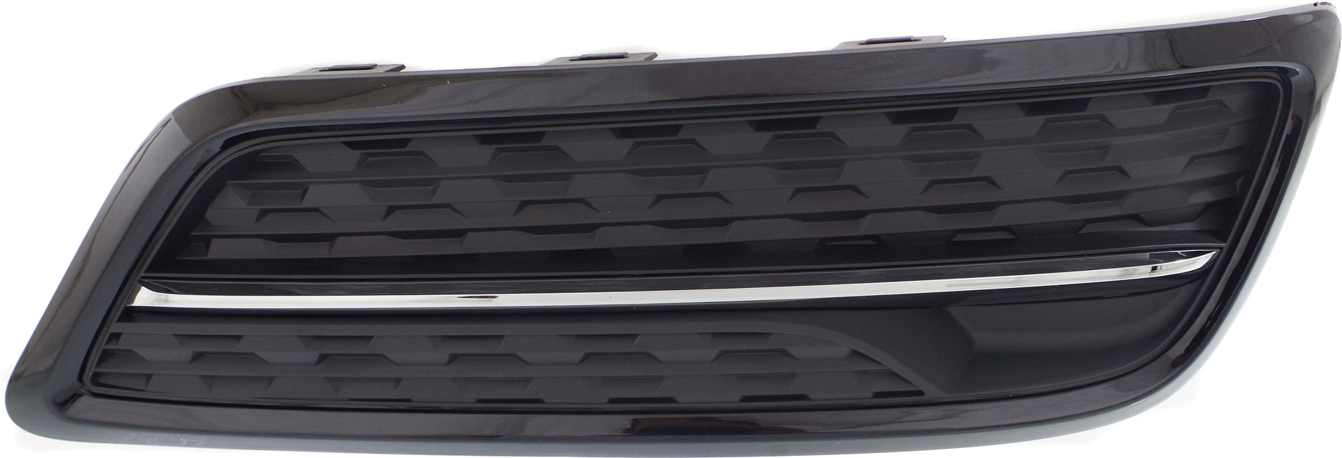 AM MDX 14-16 FOG LAMP COVER RH Painted Black Chrome SKU REPA108617 Partslink AC1039105 OEM 71102TZ5A00
