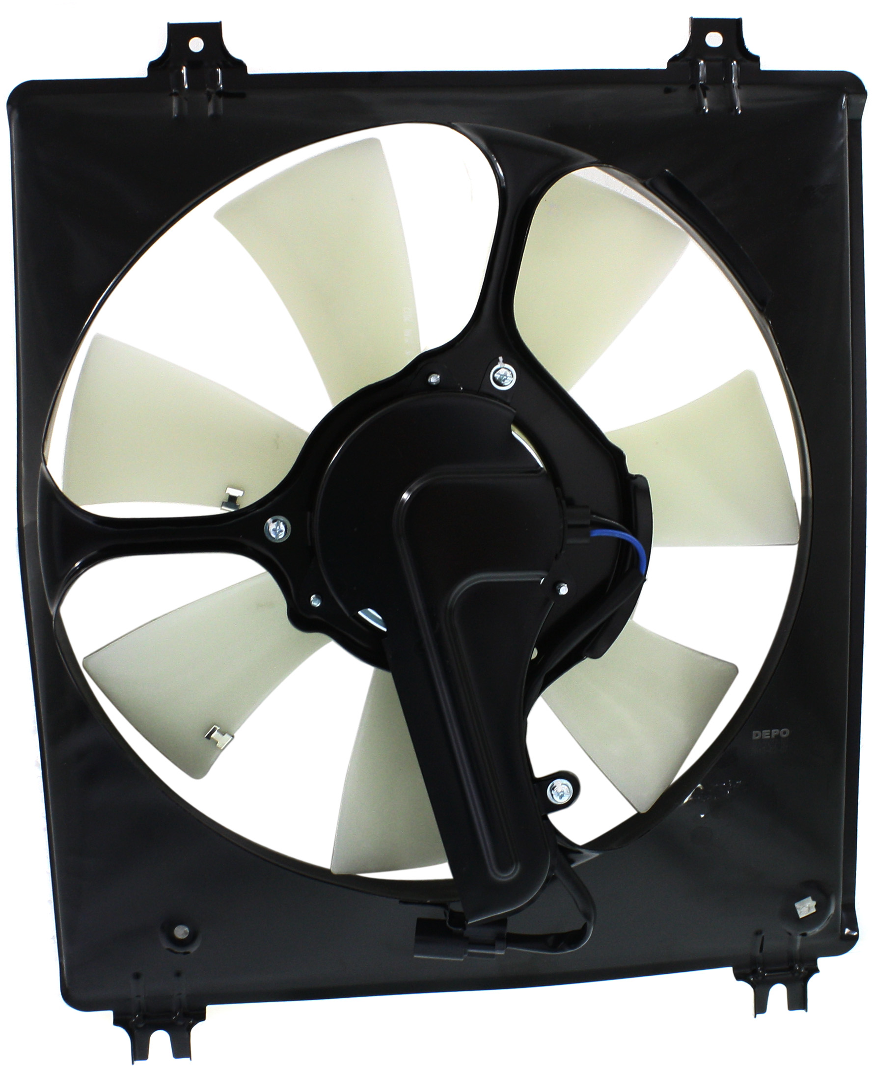 AM TL 09-14 A C CONDENSER FAN ASSEMBLY RH Single Fan 3.5L 3.7L Engines SKU REPA160907 Partslink AC3020100 OEM 38616RK1A51 PFM