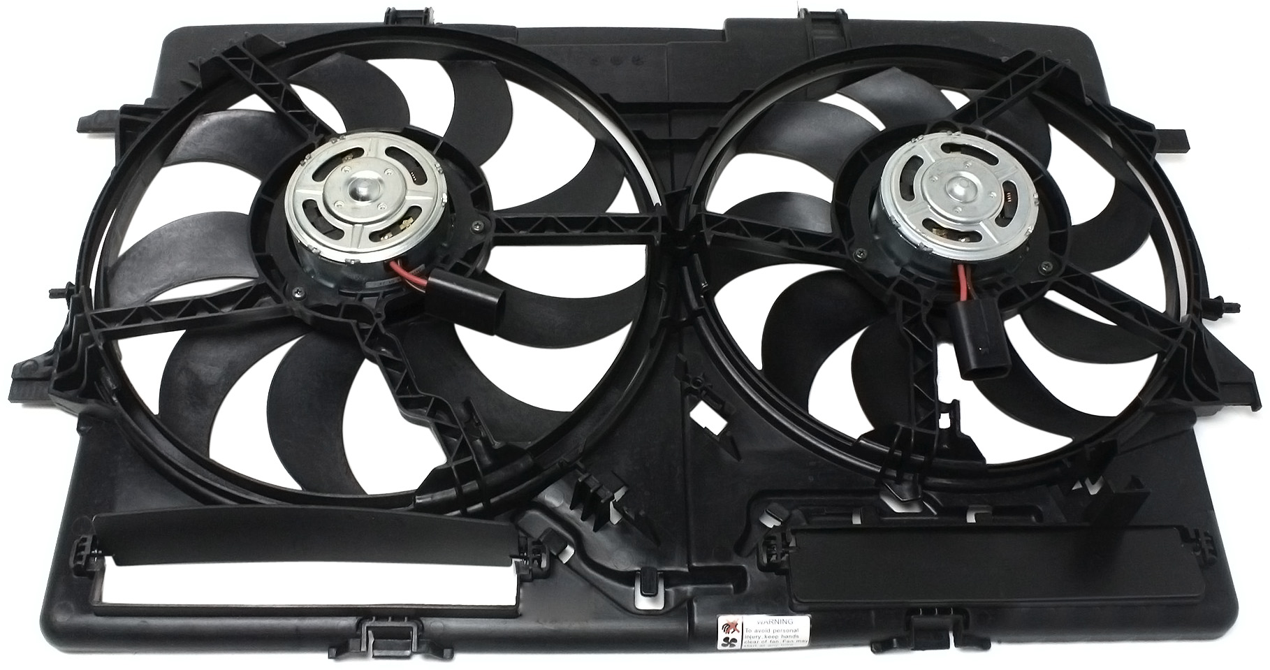 AM A5 QUATTRO 08-17 Q5-09-17 RADIATOR FAN ASSEMBLY w o Control module SKU REPA160909 Partslink AU3115113 OEM 8K0121207A PFM