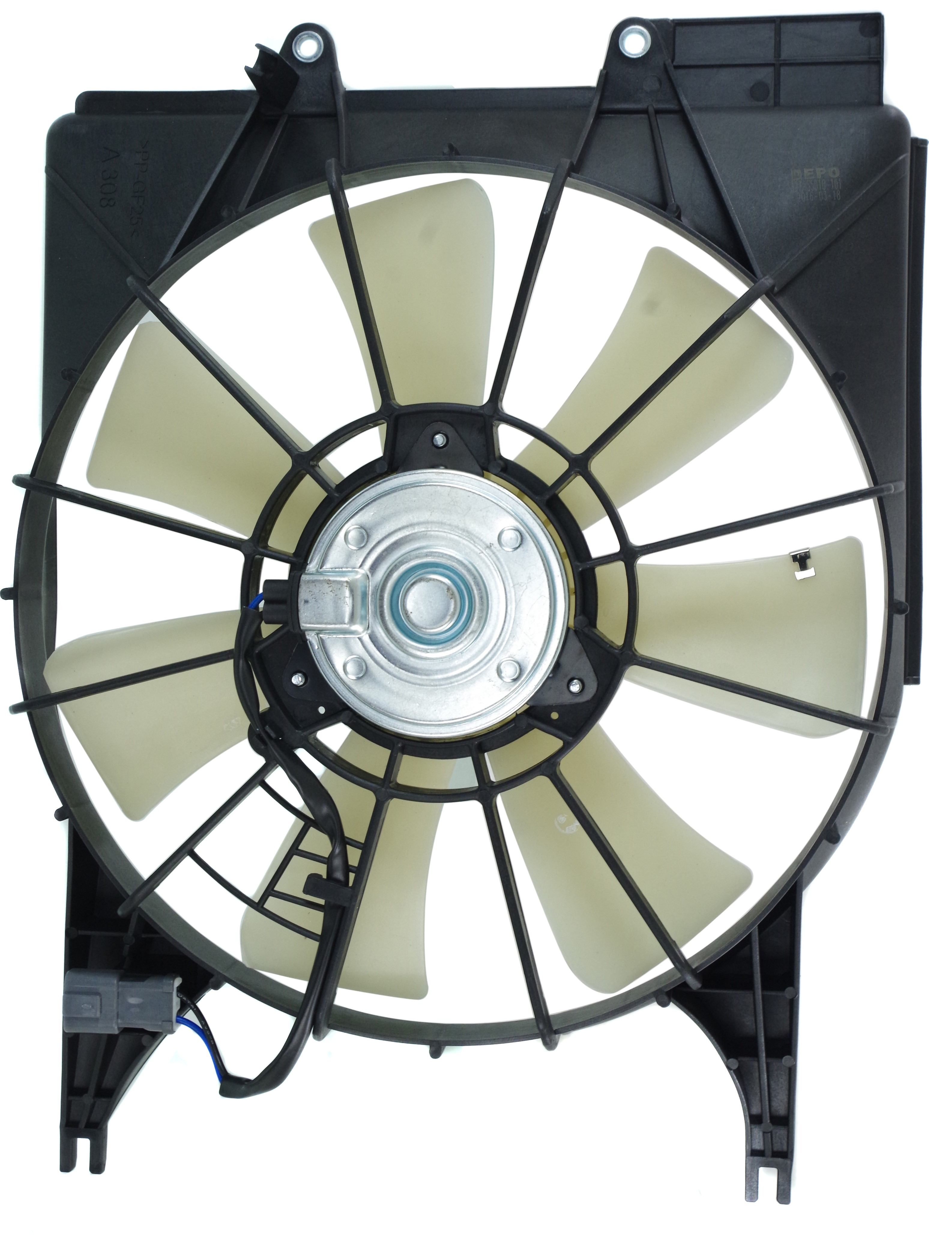 AM RDX 07-12 A C CONDENSER FAN ASSEMBLY RH SKU REPA160911 Partslink AC3113109 OEM 38616RWCA01 PFM 38616RWCA02-38