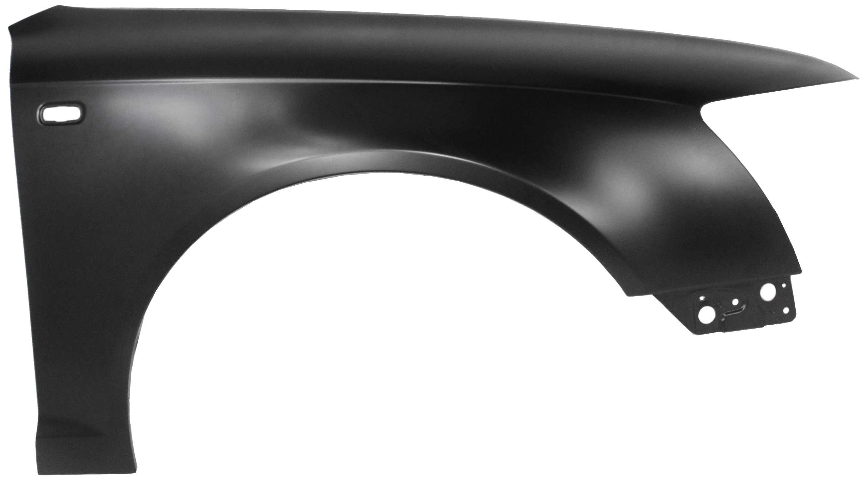 AM A6 A6 QUATRO 05-08 FRONT FENDER RH Primed Aluminum SKU REPA220103 Partslink AU1241118 OEM 4F0821104A
