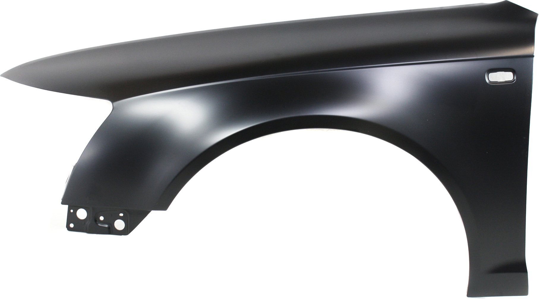 AM A6 A6 QUATRO 05-08 FRONT FENDER LH Primed Aluminum SKU REPA220104 Partslink AU1240118 OEM 4F0821103A
